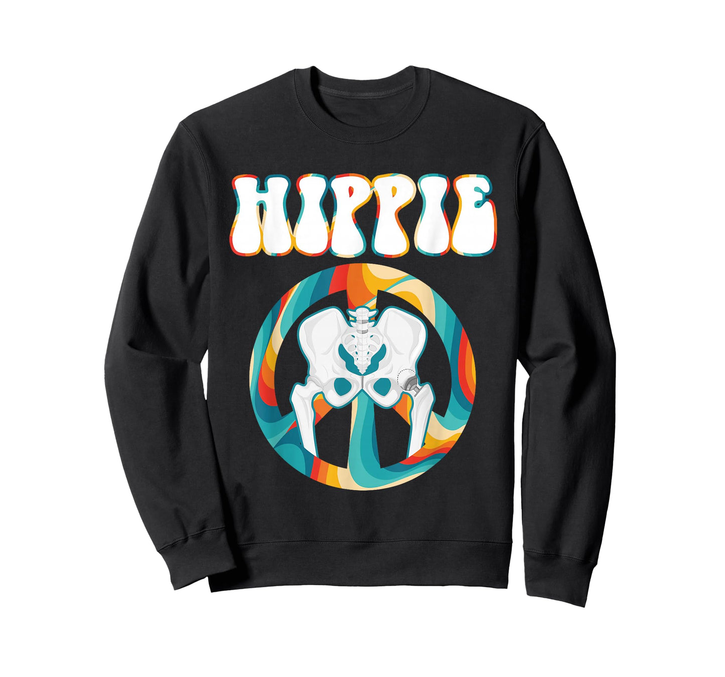 Cool Hip Replacement For Men Women After Hip Surgery Hippie T-Shirt