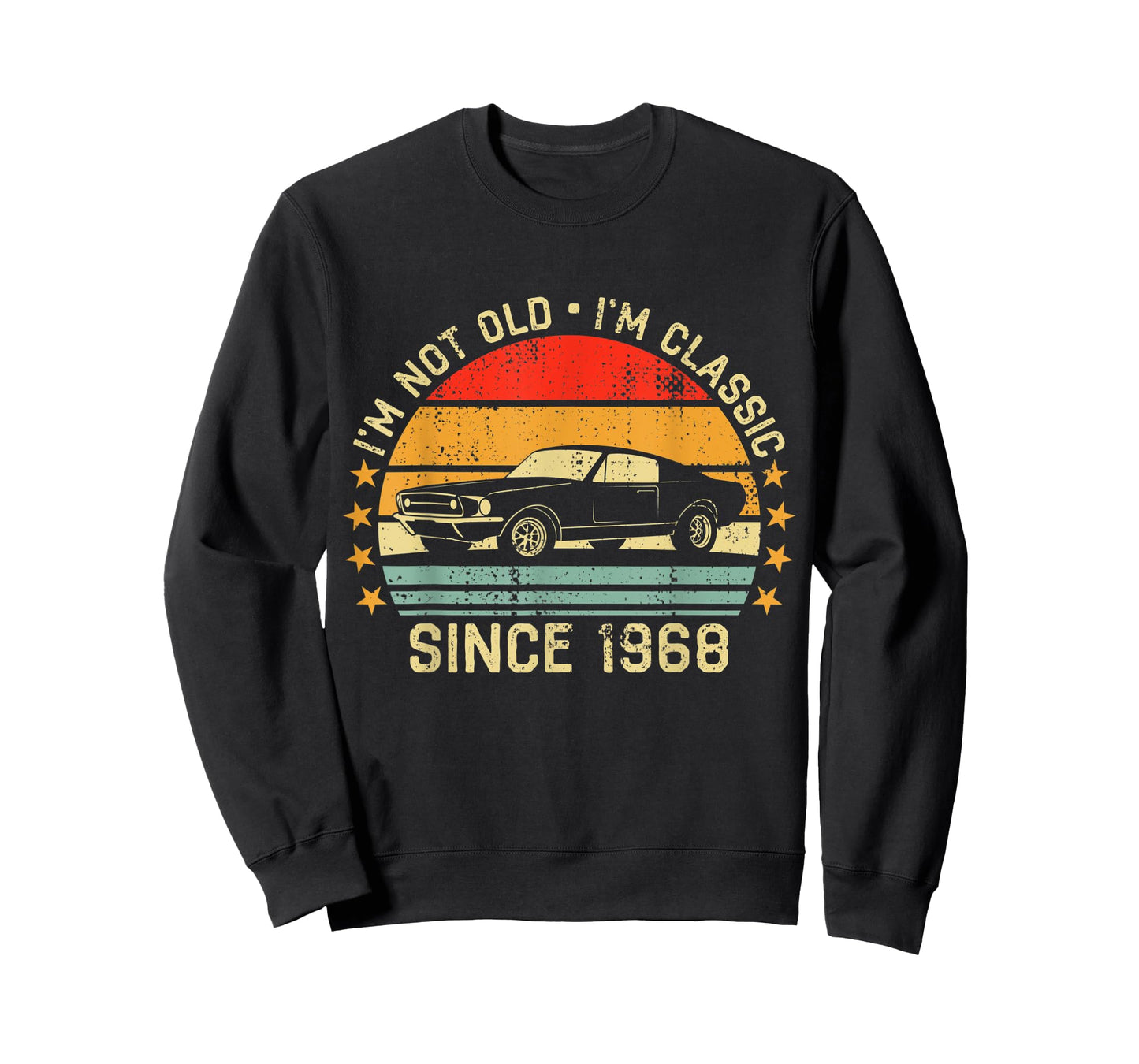 Cool Car Mens 53rd Birthday Gift For 53 year old Men & Women T-Shirt