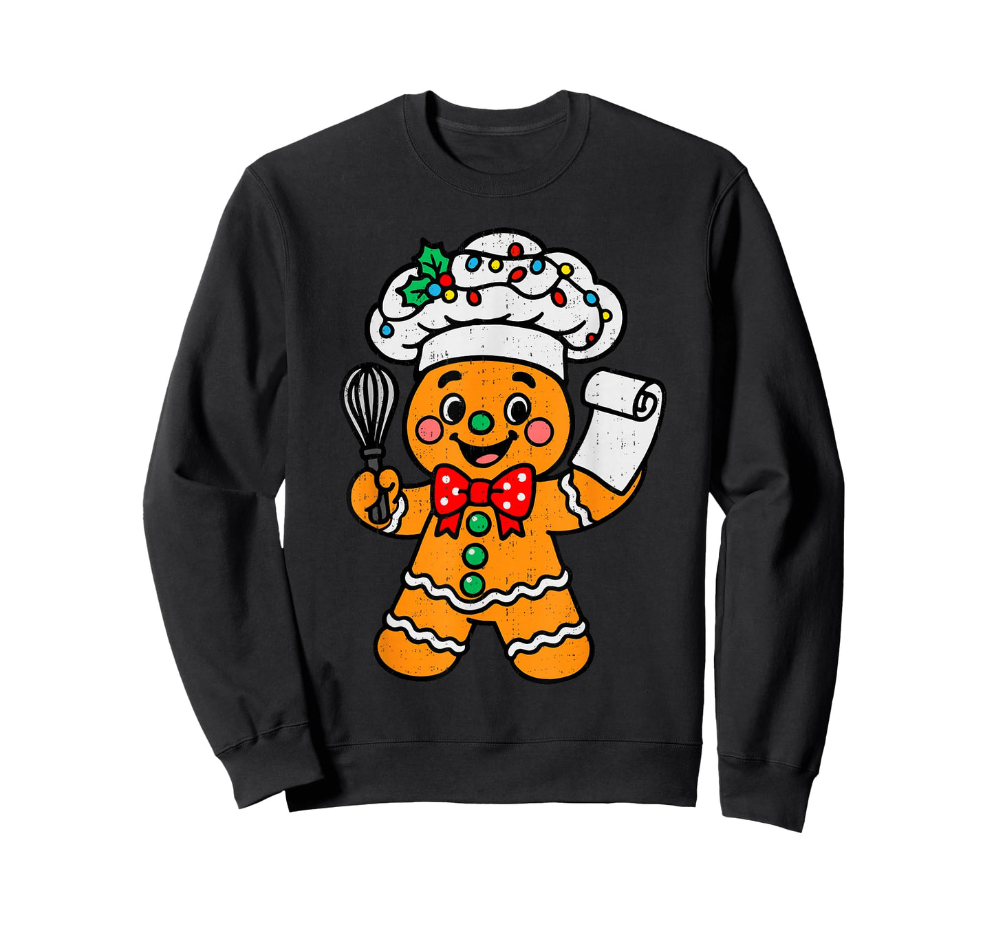Cute Gingerbread Baker Christmas Chef Bake Cookies Xmas T-Shirt