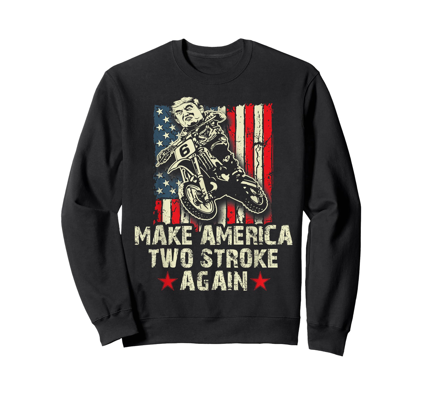 Make America Two Stroke Again shirt. Biker for Trump T-shirt T-Shirt