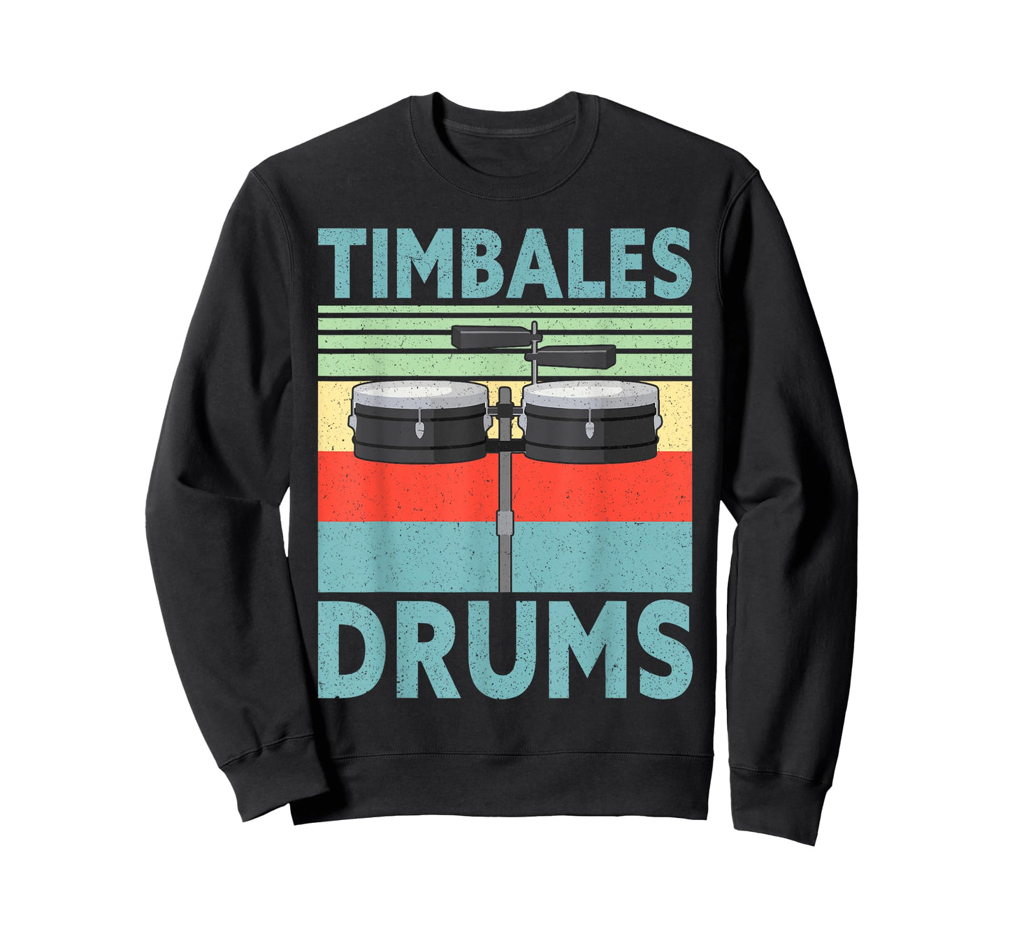 Timbales Drums Vintage Retro Unisex T-Shirt