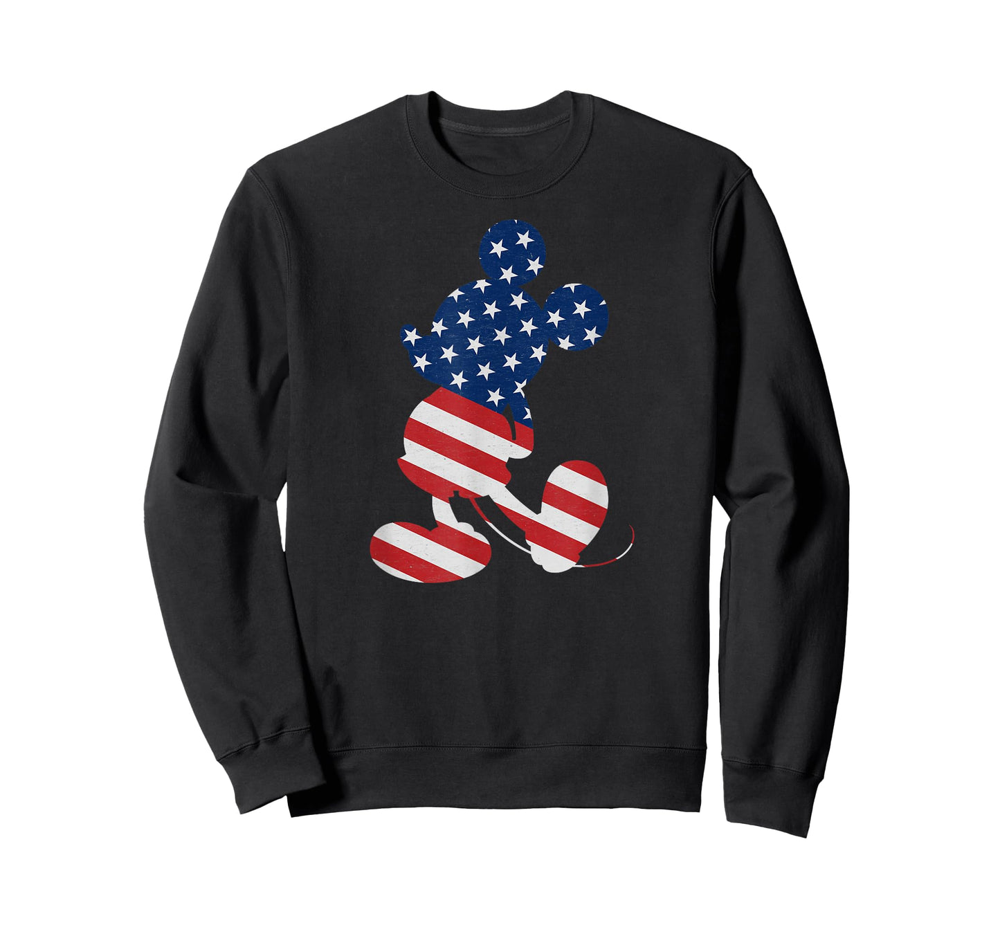 Disney Mickey Mouse American Flag USA T Shirt T-Shirt