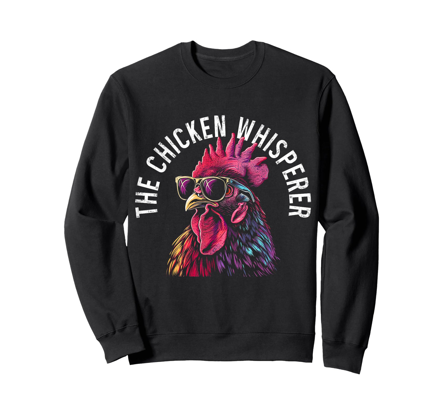 Chicken Whisperer Mom Dad Funny Poultry Farmer Vintage Farm T-Shirt