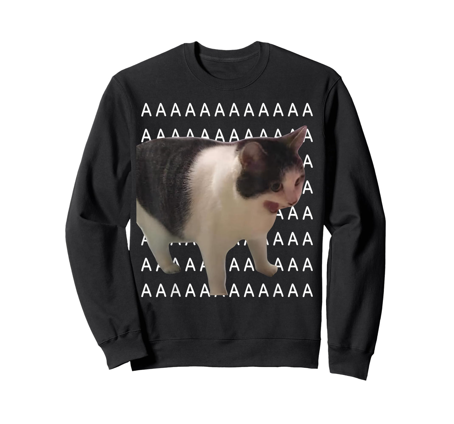 Screaming Cat Men Women Kids T-Shirt