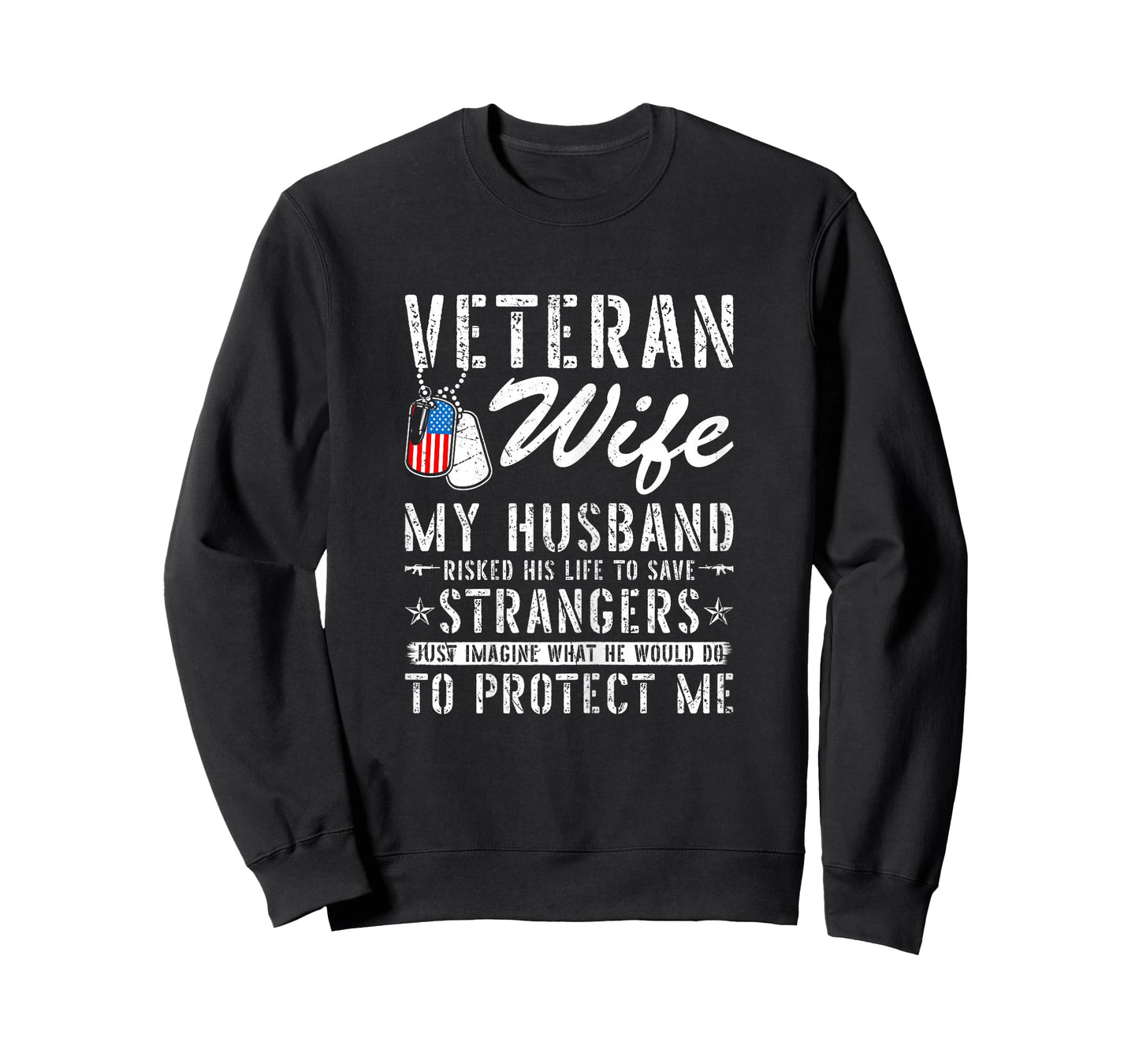 Veteran Wife US Veteran Army Husband Soldier T-Shirt
