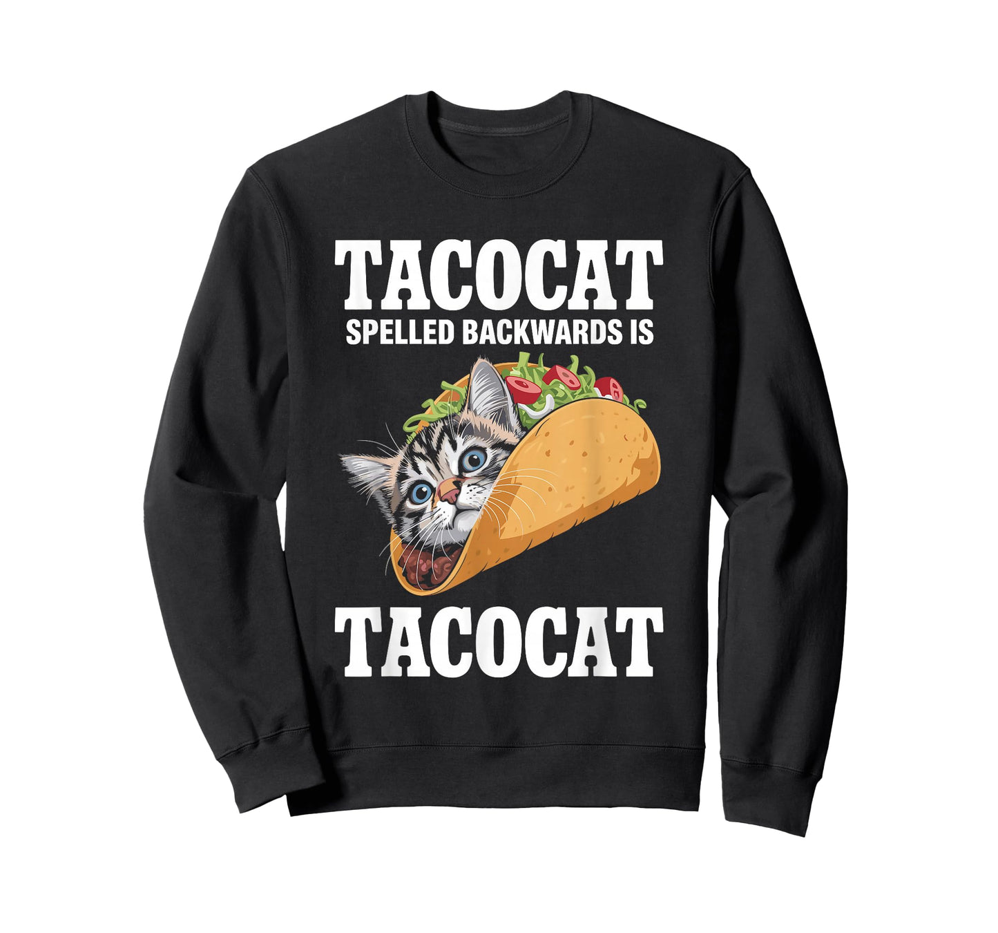 Tacocat Funny Cat T-Shirt