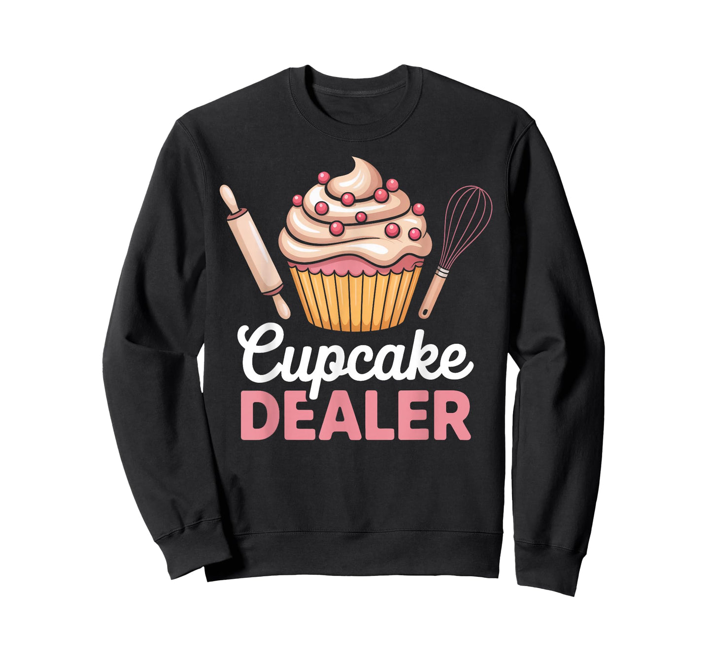 Cupcake Dealer for Foodies and Bakers Funny Baking T-Shirt