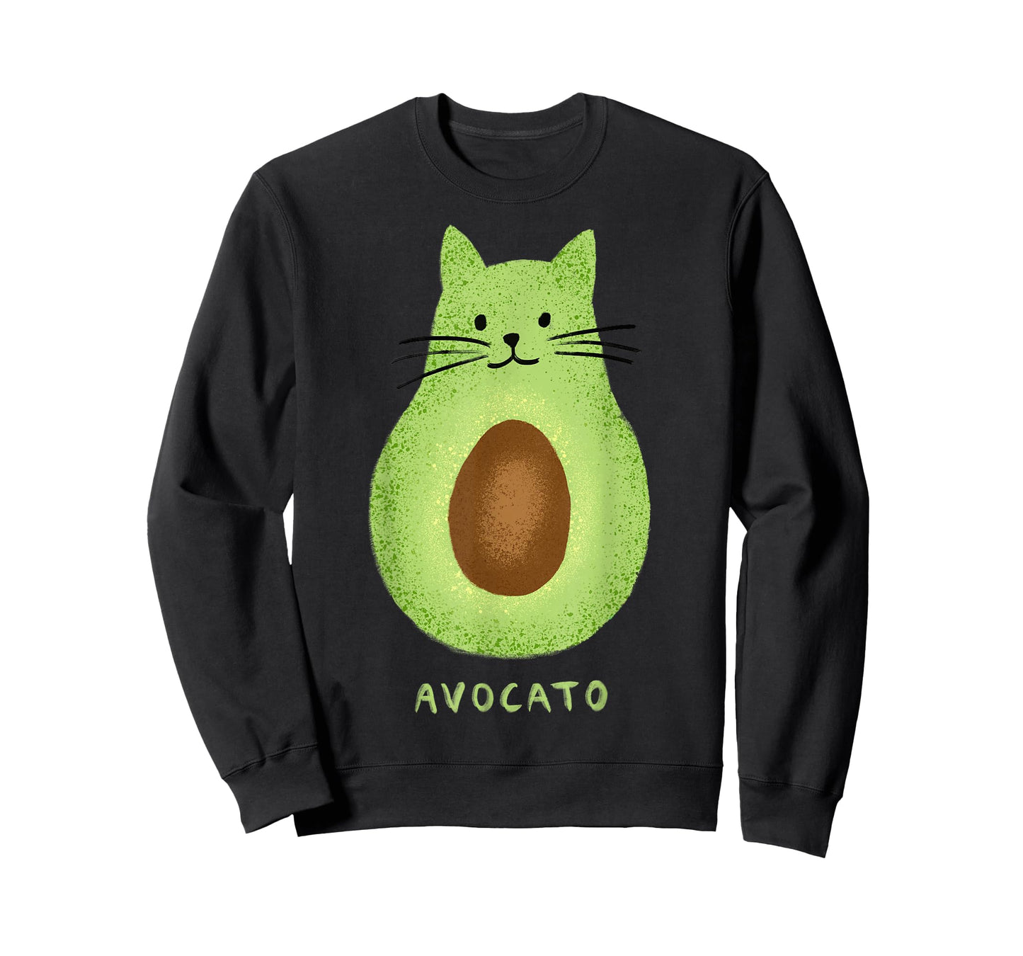 Avocato Funny Cute Cat Avocado Vegan and Cat Owner Kitten T-Shirt