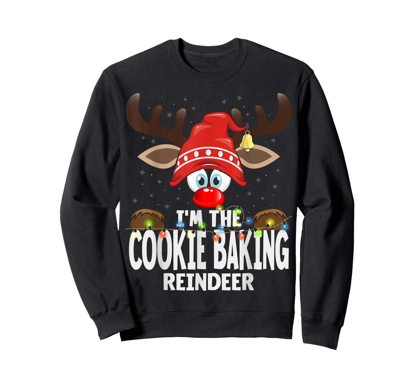 Christmas Matching I'm The Cookie Baking Reindeer T-Shirt