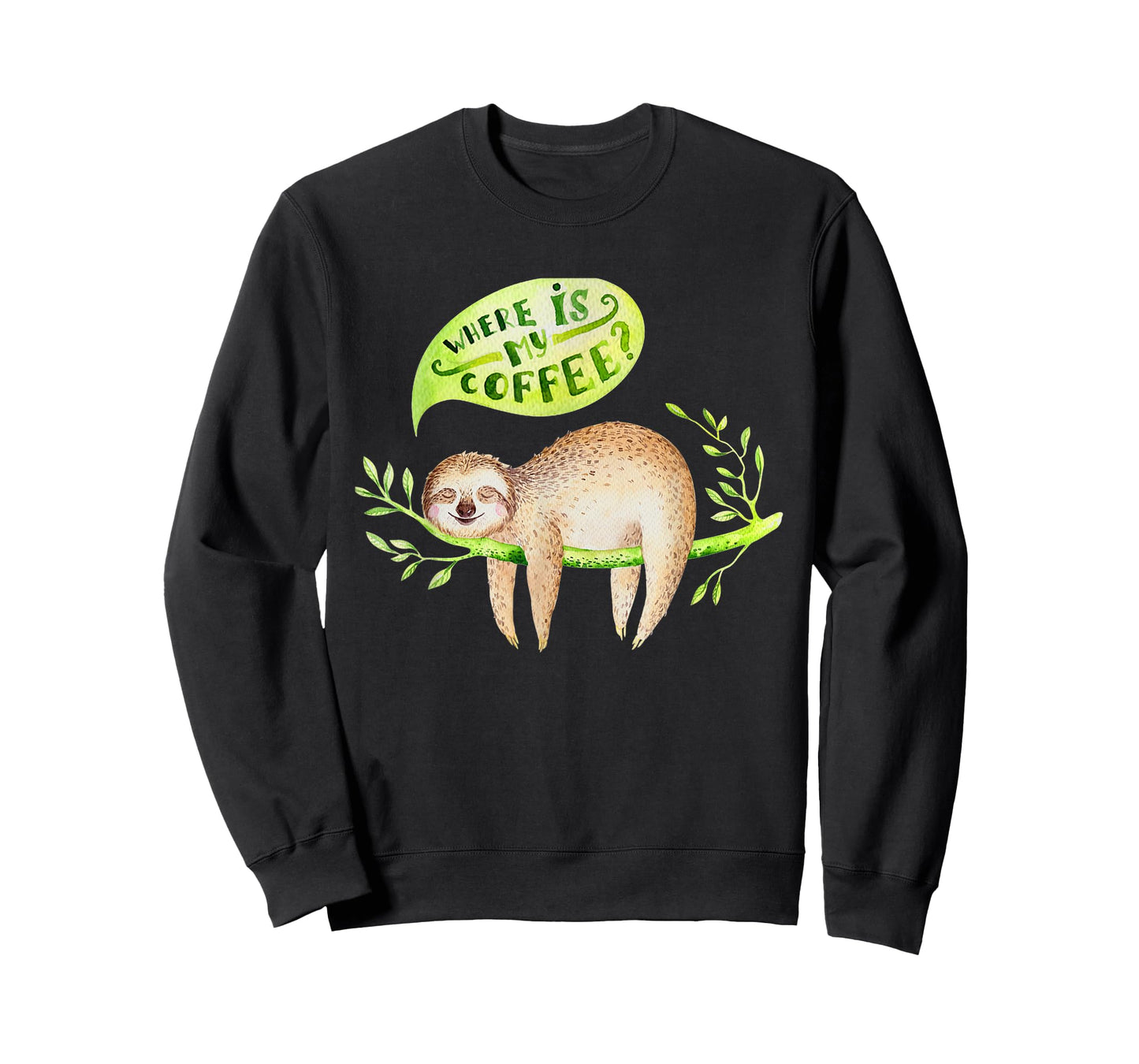 Cute Baby animals sloth nursery T-Shirt