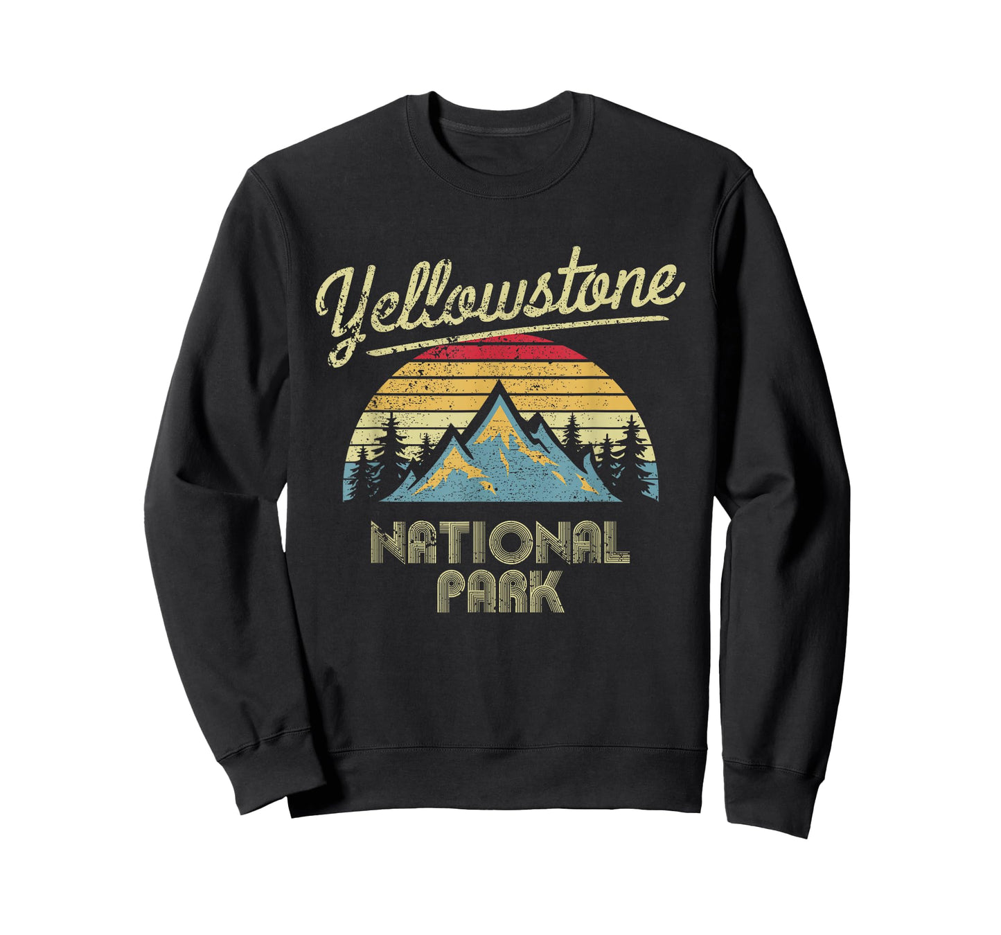 Vintage Retro Yellowstone National Park T-Shirt T-Shirt