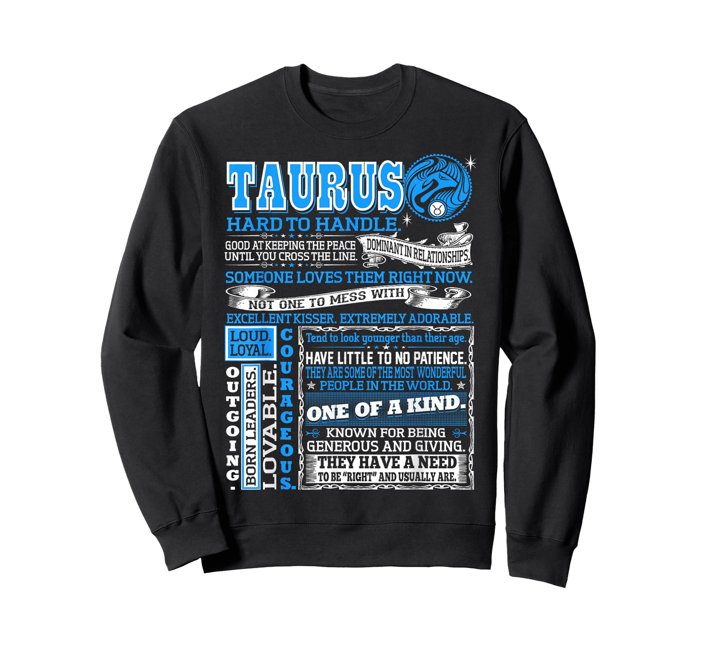 Taurus Hard To Handle One Of A Kind Zodiac Tshirt T-Shirt