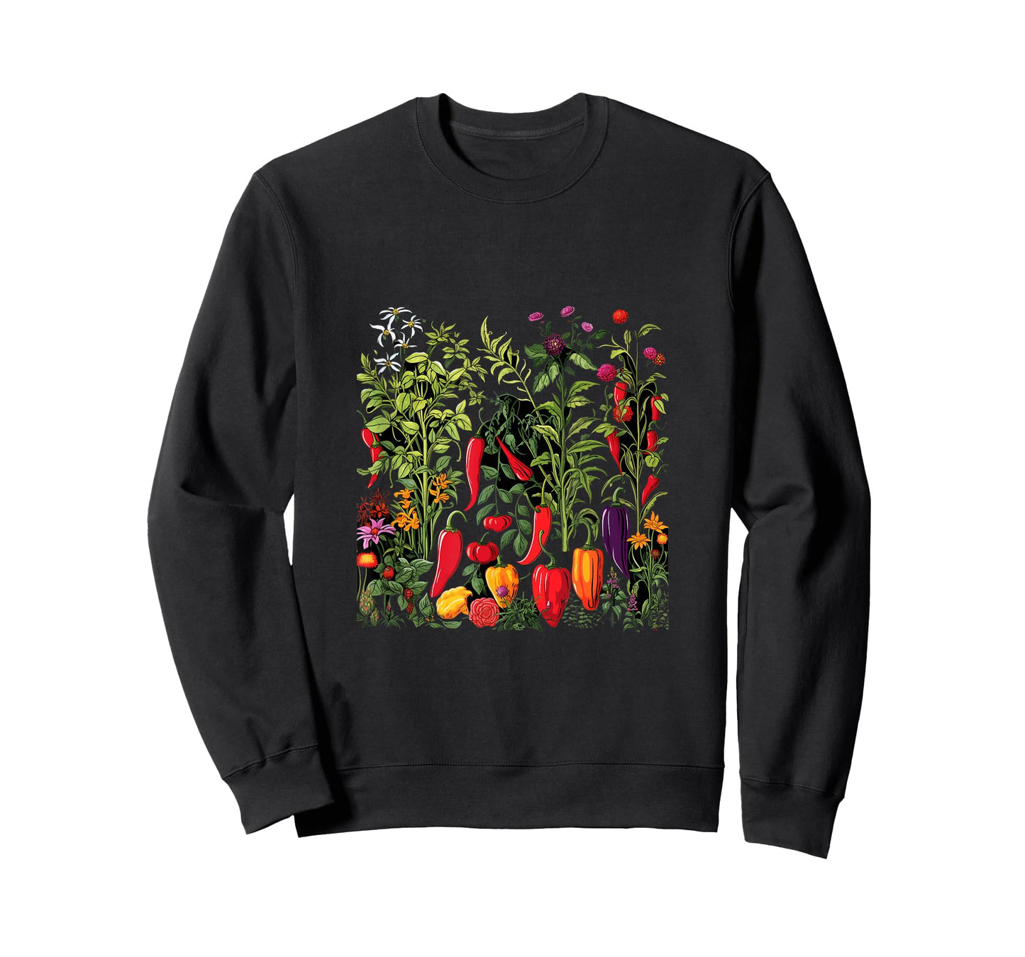 Chili Hot Pepper Plants Chillis Garden Spicy Pepper T-Shirt