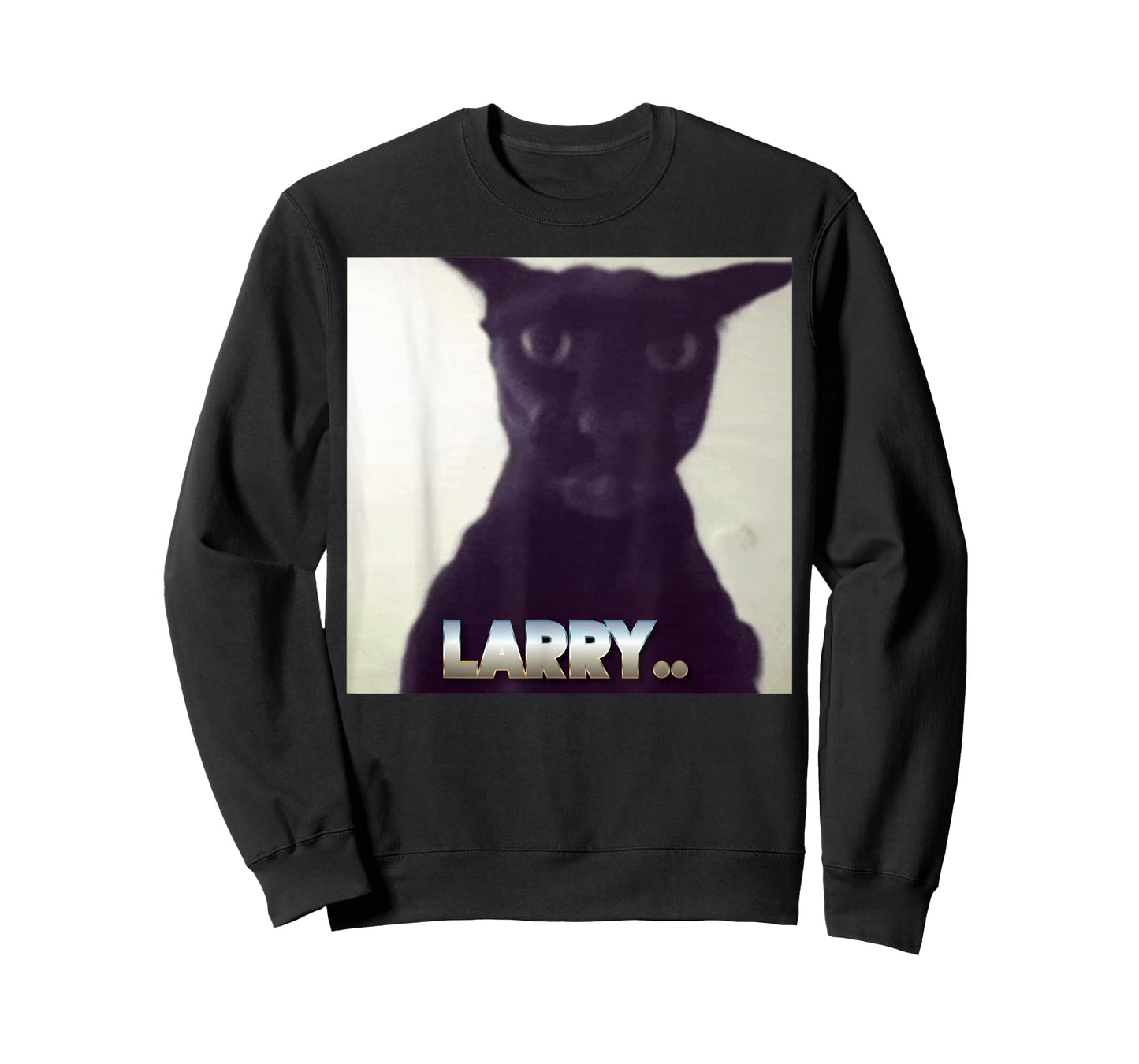 Evil Larry Meme Larry Cat Meme Cursed Memes Brainrot Memes T-Shirt