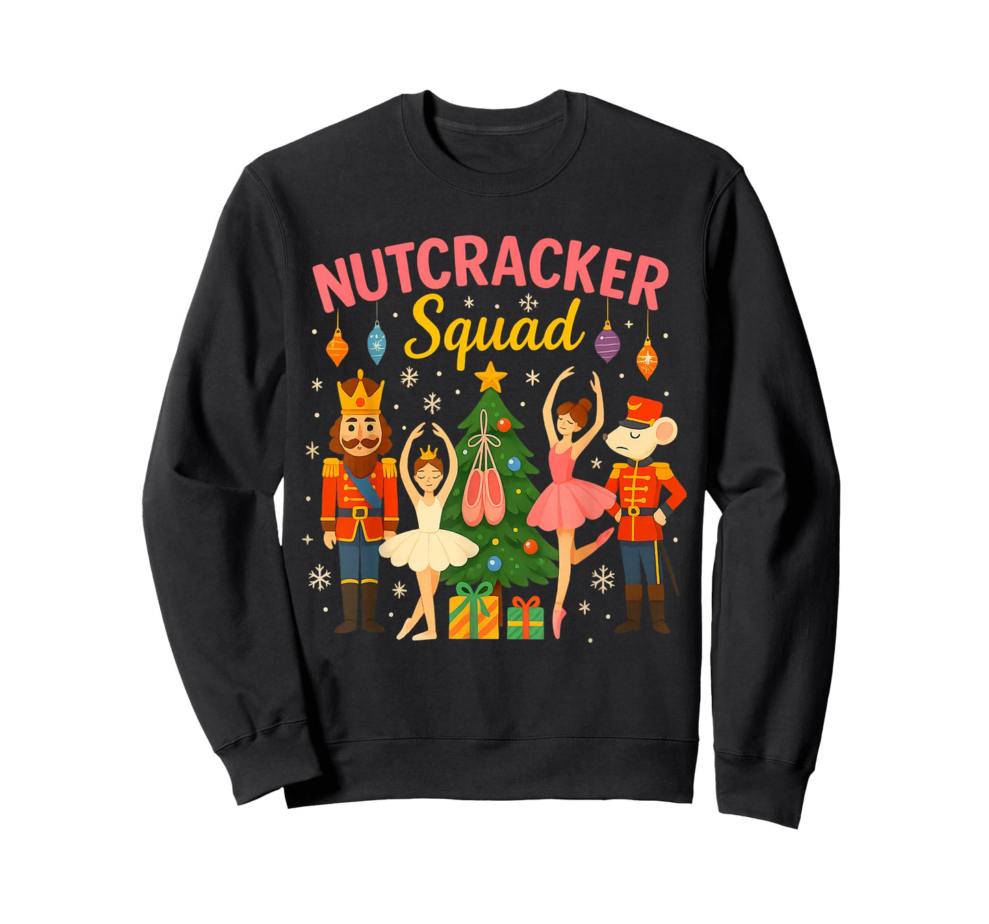 Ballet Nutcracker Squad Christmas Costume for Kids Women Men T-Shirt