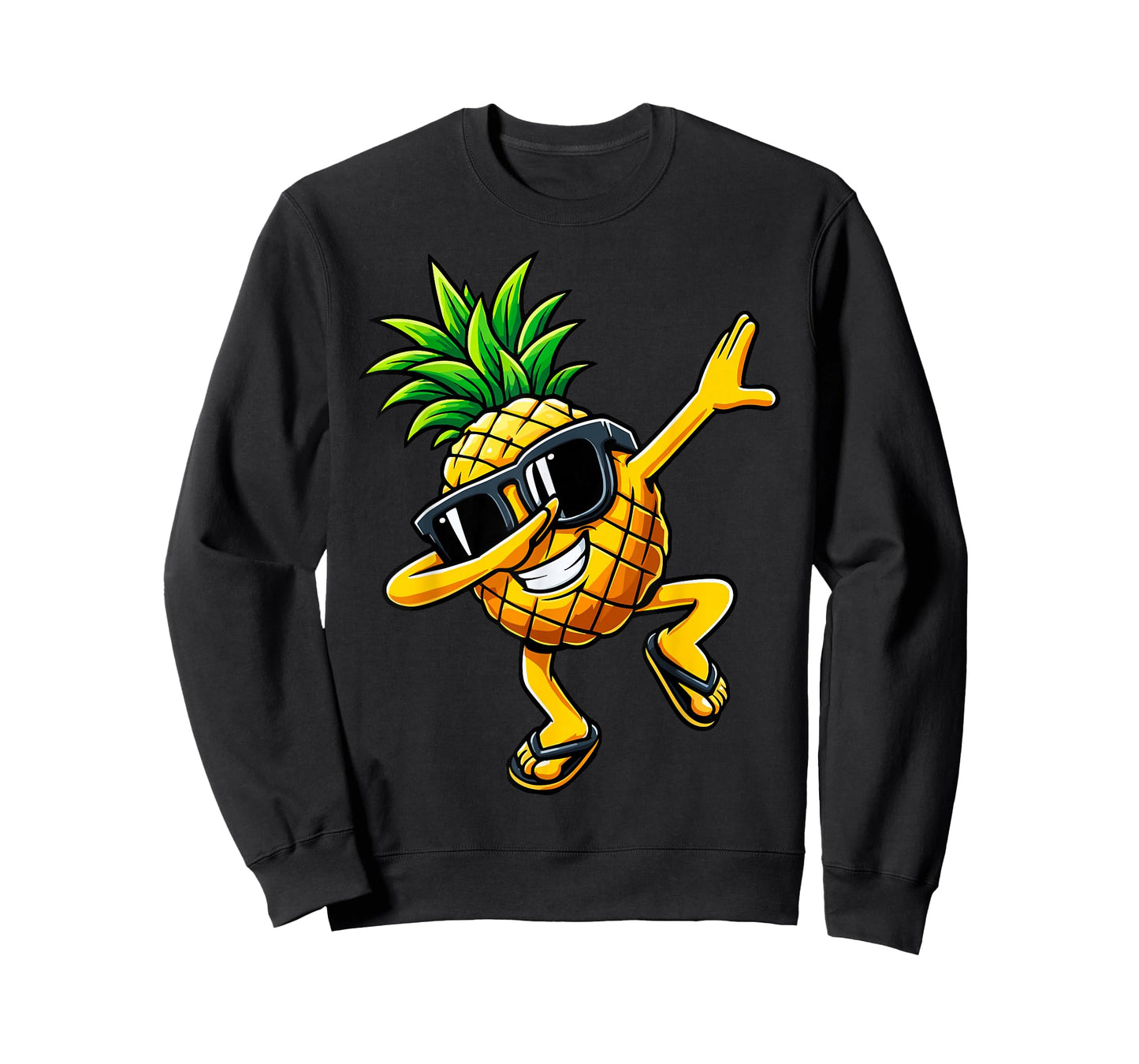 Dabbing Pineapple Sunglasses Hawaiian Aloha Beaches Hawaii T-Shirt