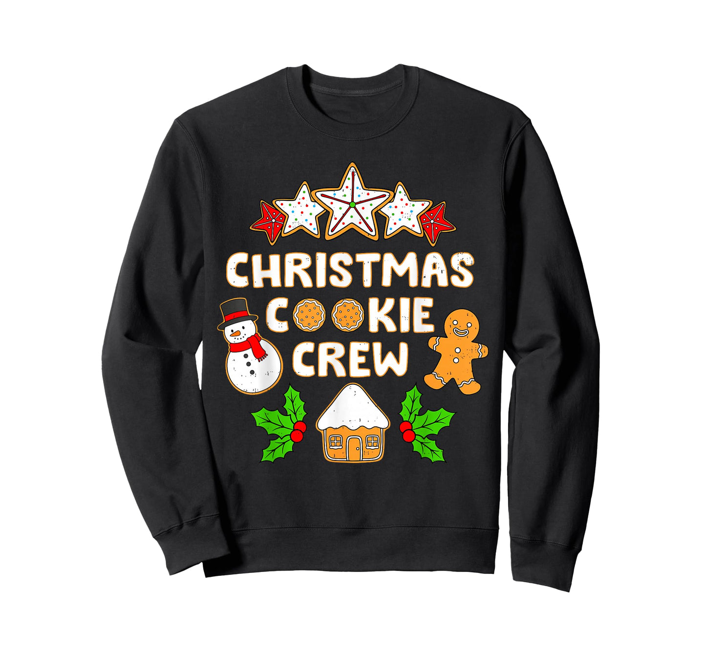 Christmas Cookie Crew Gingerbread Holiday Baking Matching T-Shirt