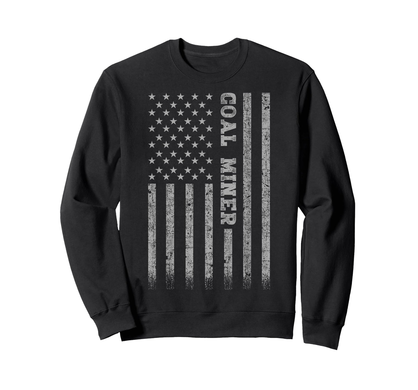 Coal Miner American Flag T-Shirt