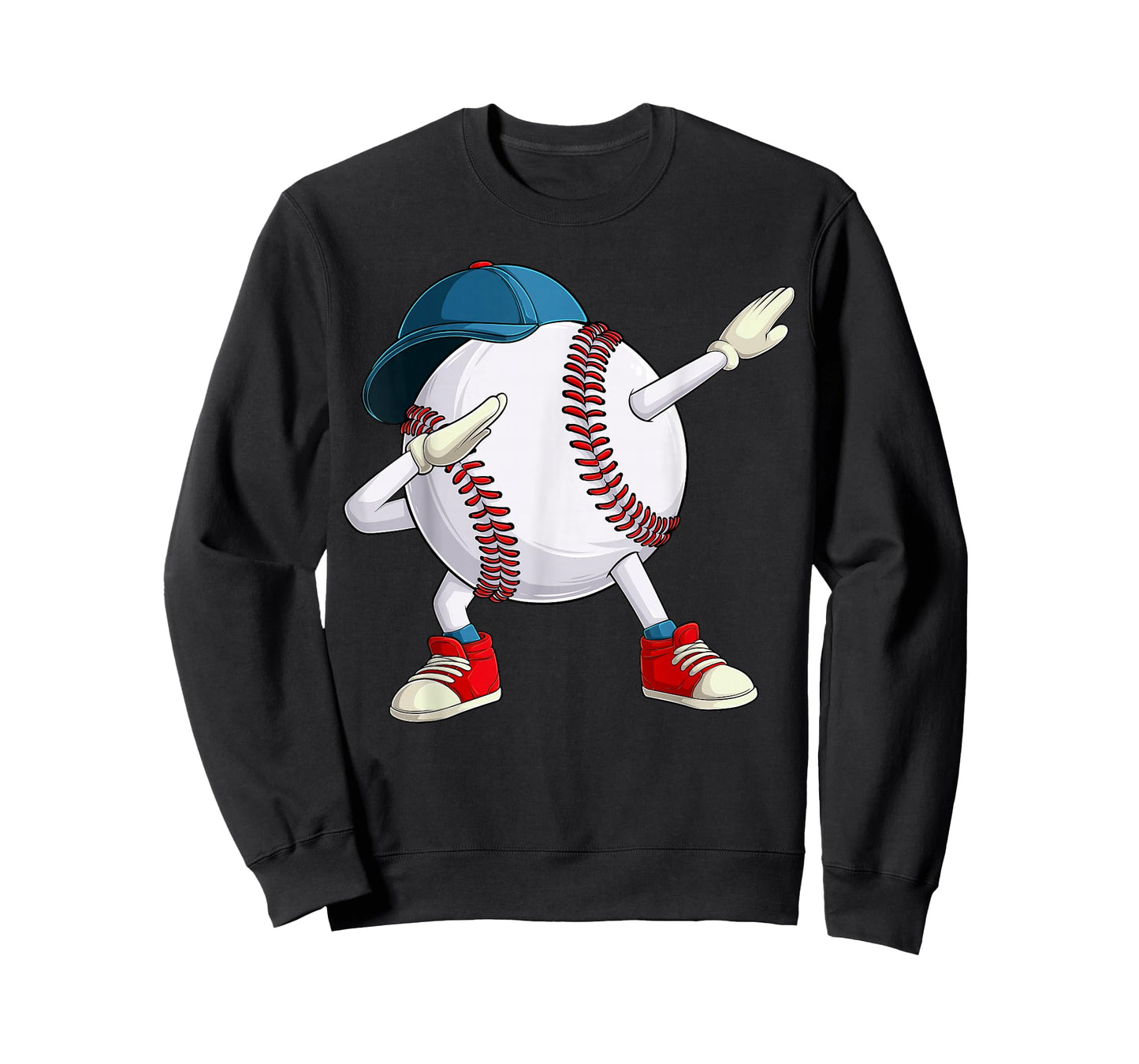 Dabbing Dab Dance Baseball Graphic Boys Girls Women Men T-Shirt