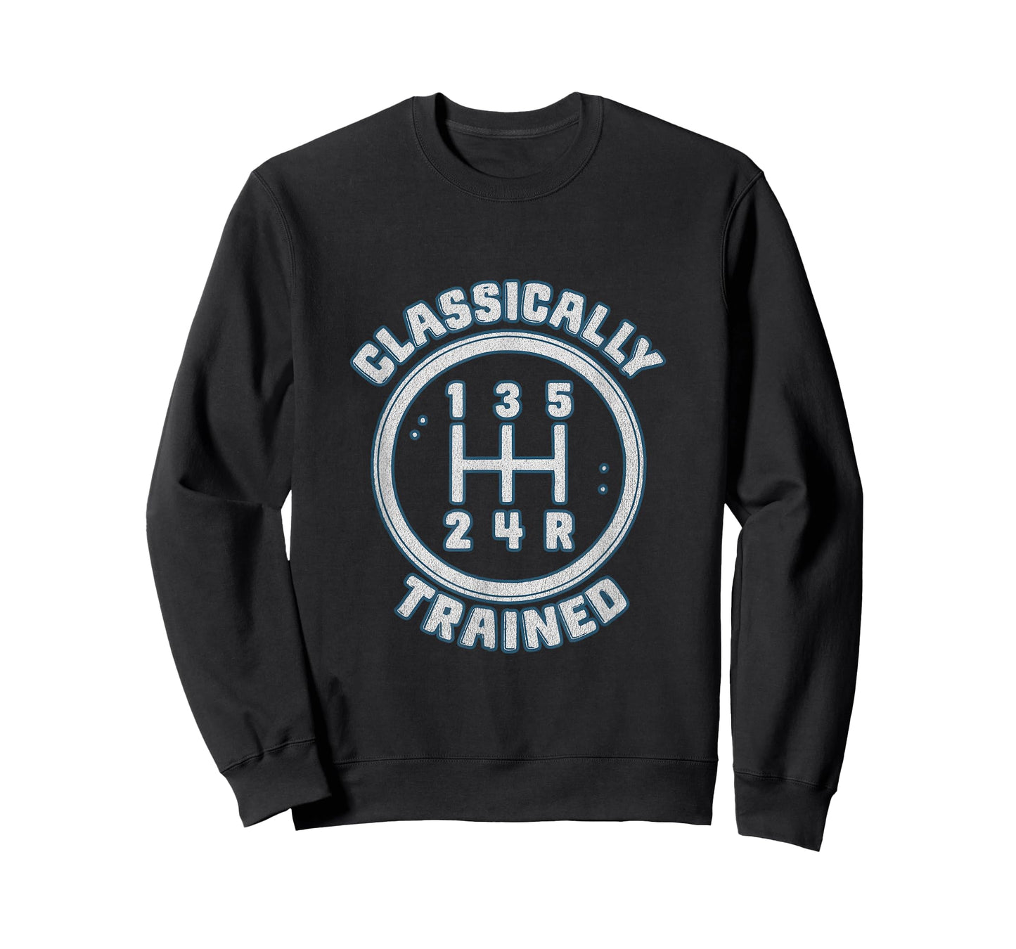 Automotive Classically Trained Manual Gear Shift Retro Car T-Shirt