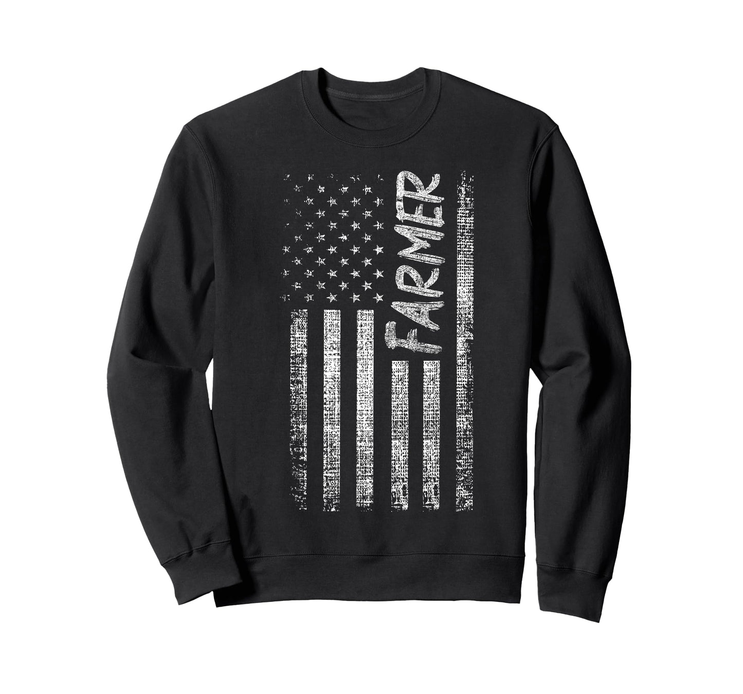 American USA Flag Farmer Rancher Farming T-Shirt