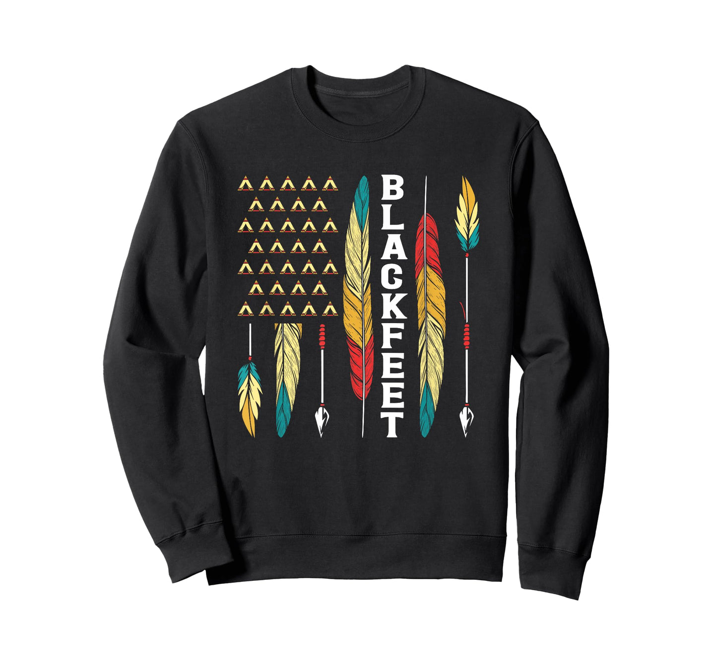 Blackfeet Flag Native Pride American Indian Tribe Blackfeet T-Shirt