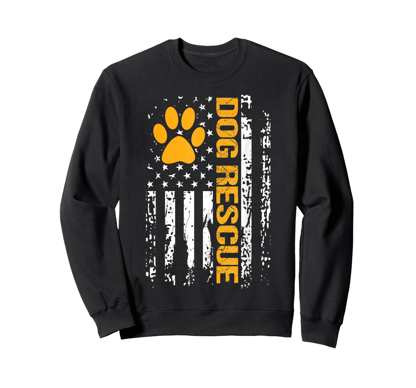 Dog Rescue Shirt American Flag Dog Shelter Dog Adoption T-Shirt