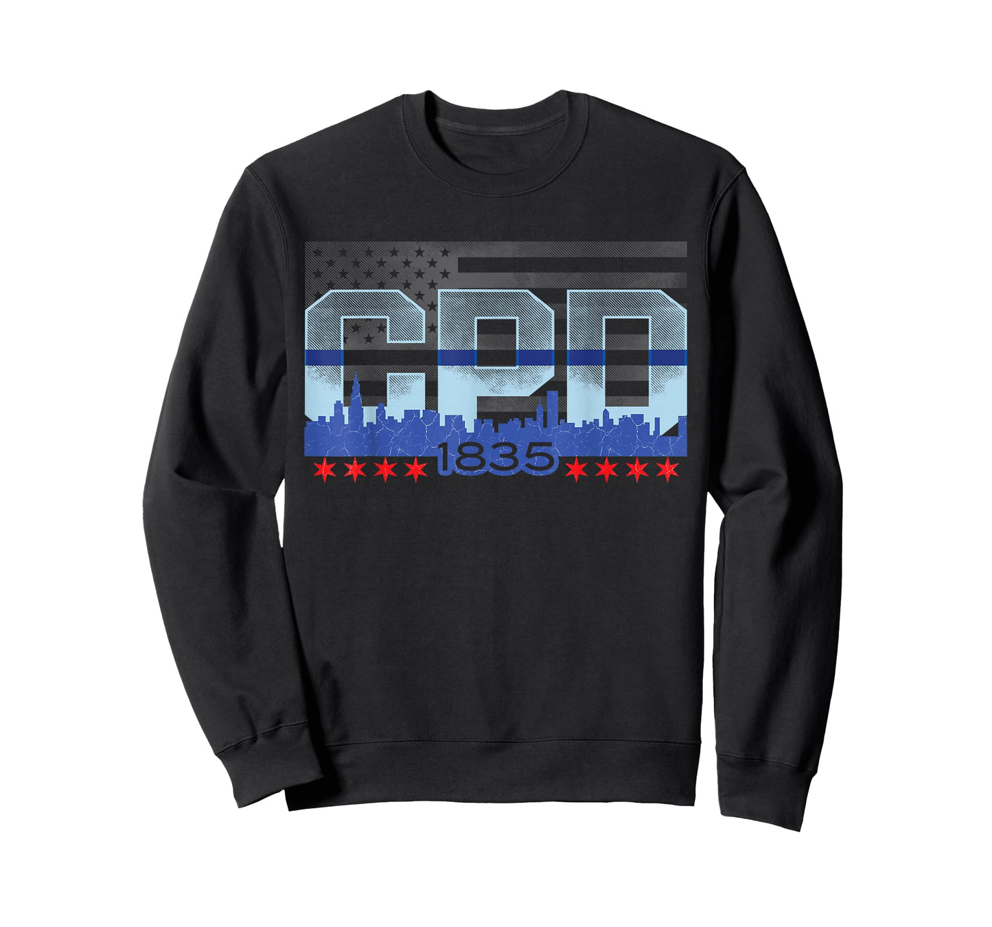 Chicago Police Officer Vintage CPD T-Shirt T-Shirt