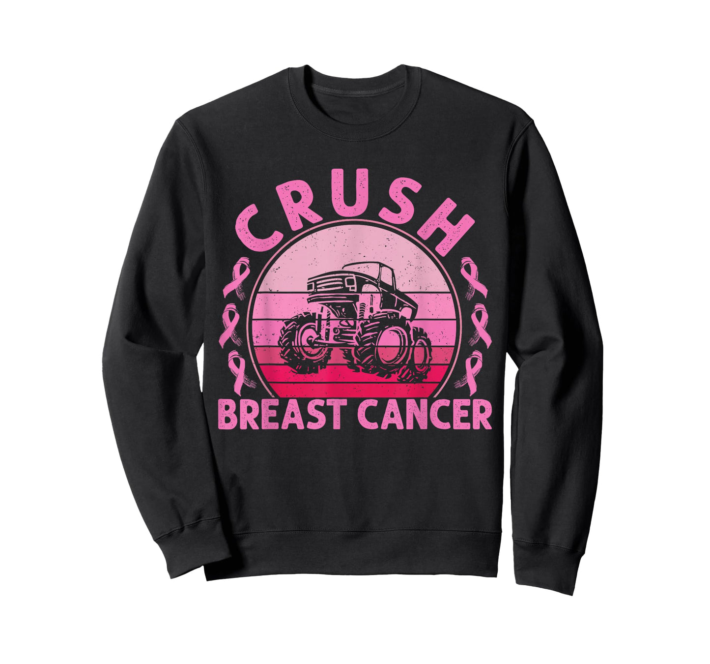 Crush Breast Cancer Awareness Women Men Boys T-Shirt