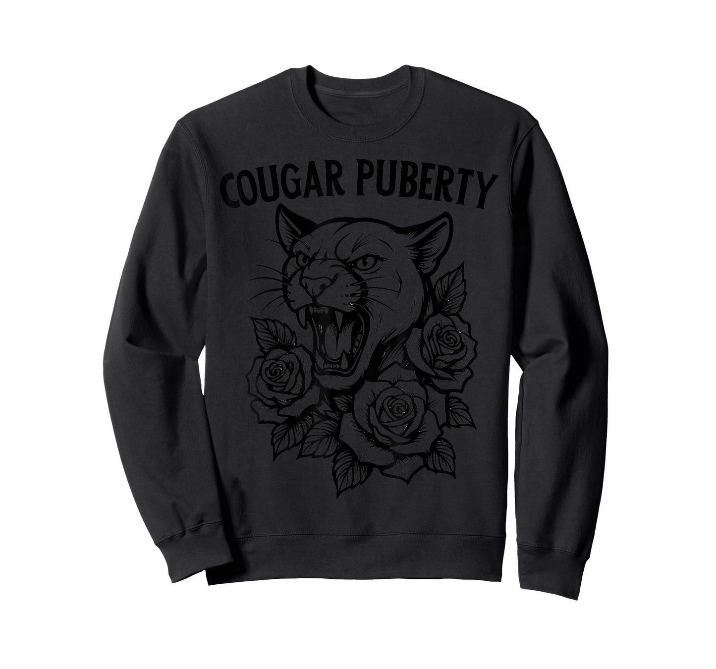 Cougar Puberty Funny Menopause Perimenopause T-Shirt