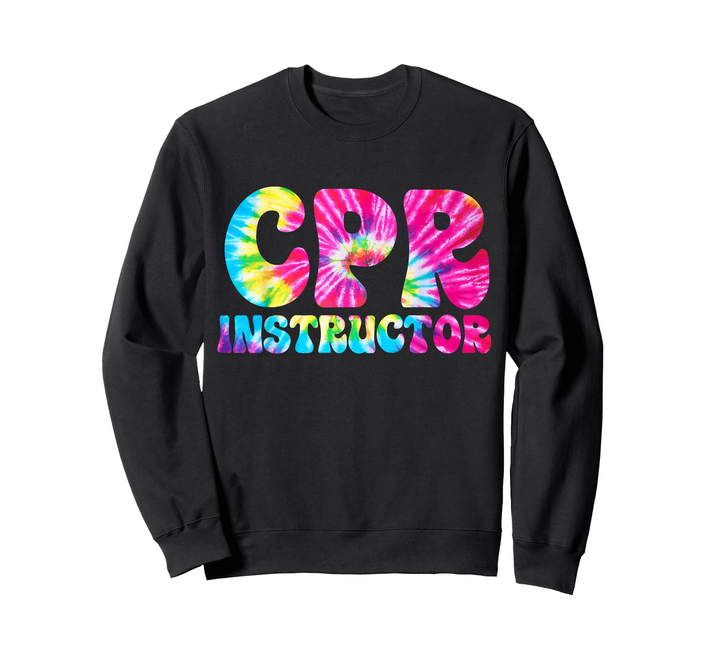 CPR Instructor Tie Dye Training and Teaching EMS Ambulance T-Shirt