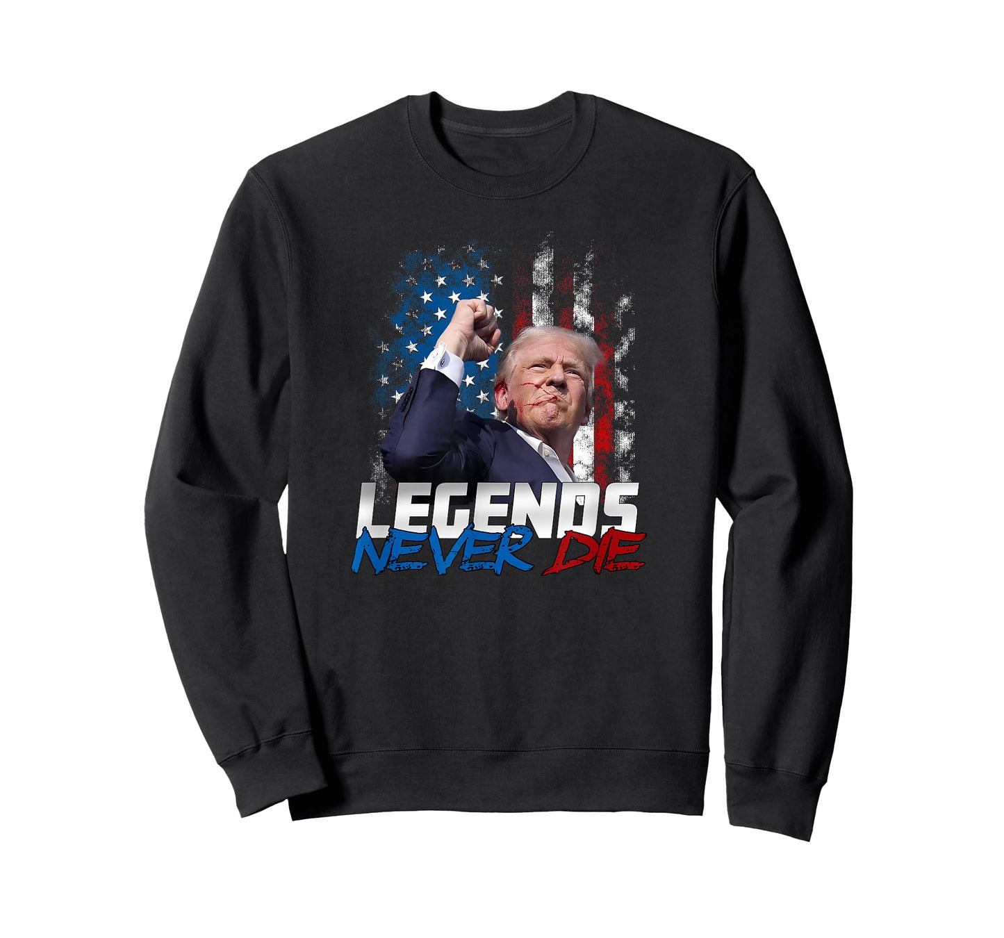Legends Never Die - President Donald J. Trump T-Shirt
