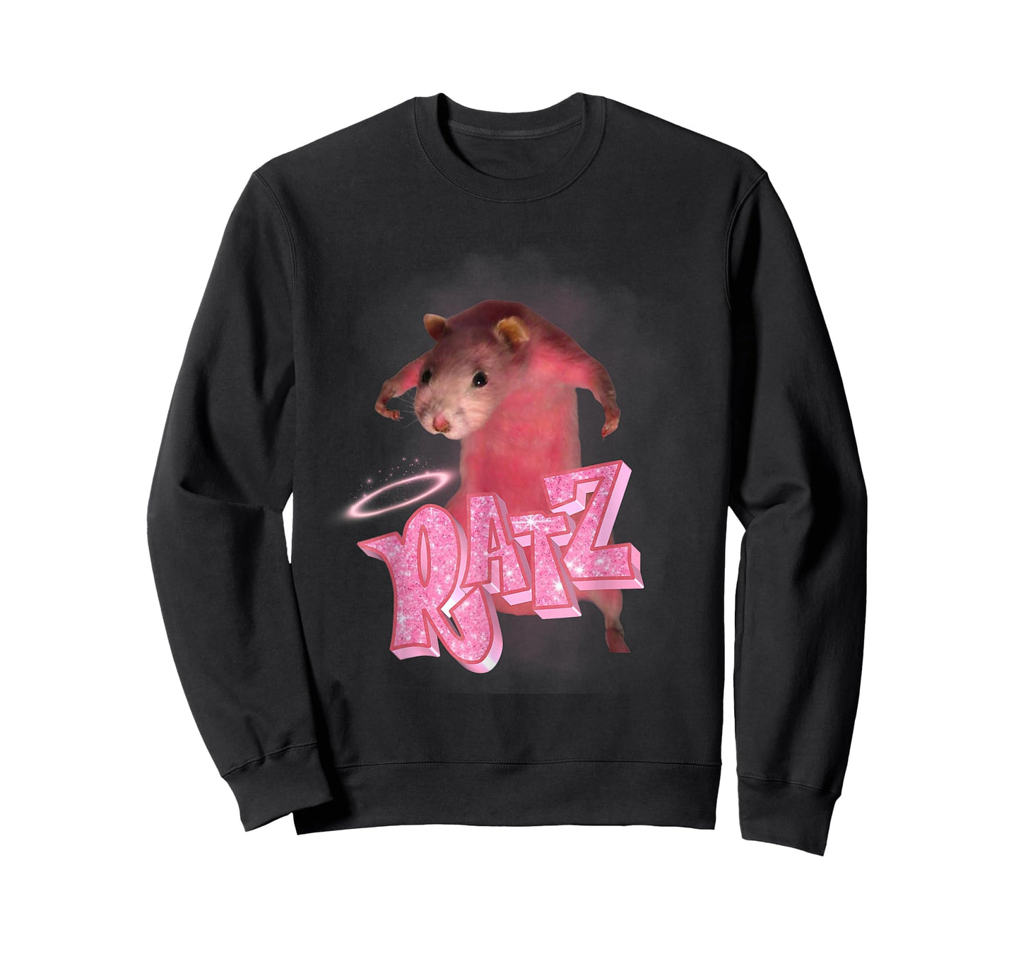 Retro Ratz - Funny Pink Rat Meme, Funny Saying T-Shirt