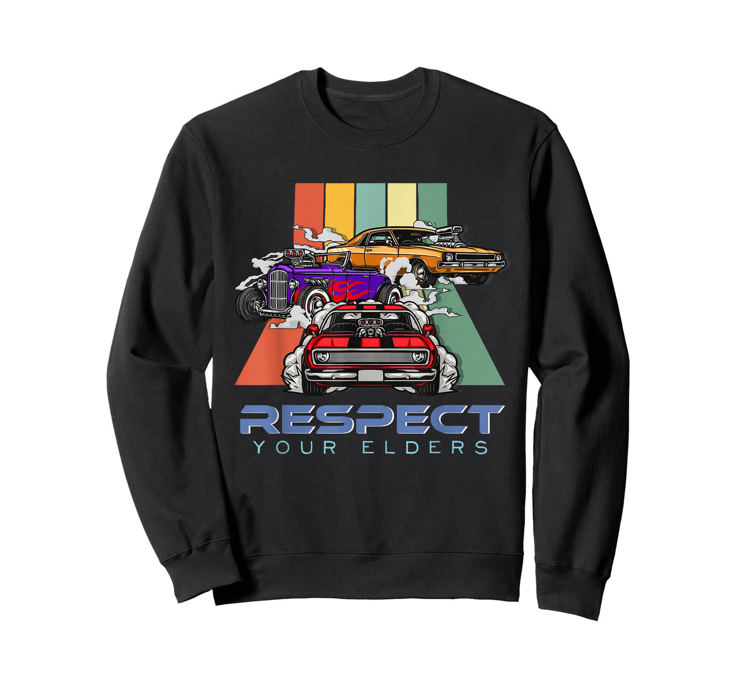 Car Guys Respect Your Elders Classic Cars T-Shirt