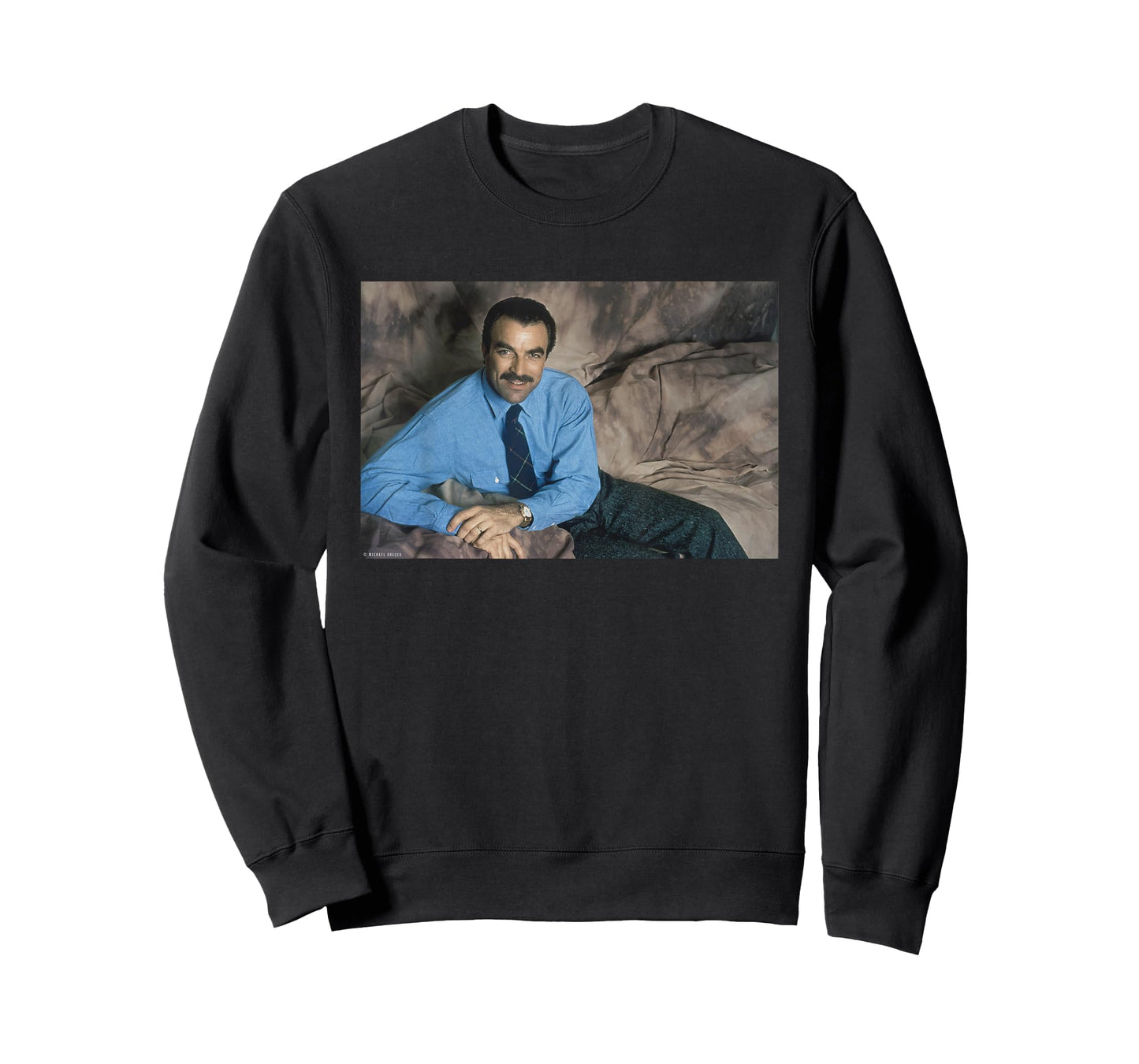 Tom Selleck Magnum P.I. Actor By Michael Grecco T-Shirt