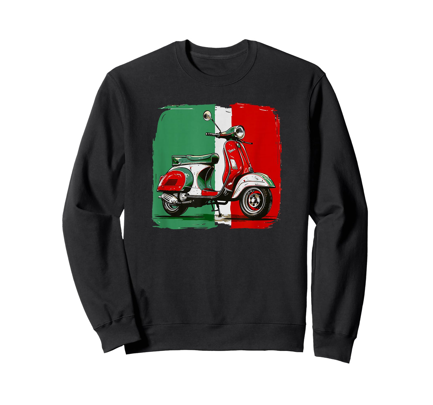 Tricolore - Italian Flag T-Shirt Italian Scooter T-Shirt