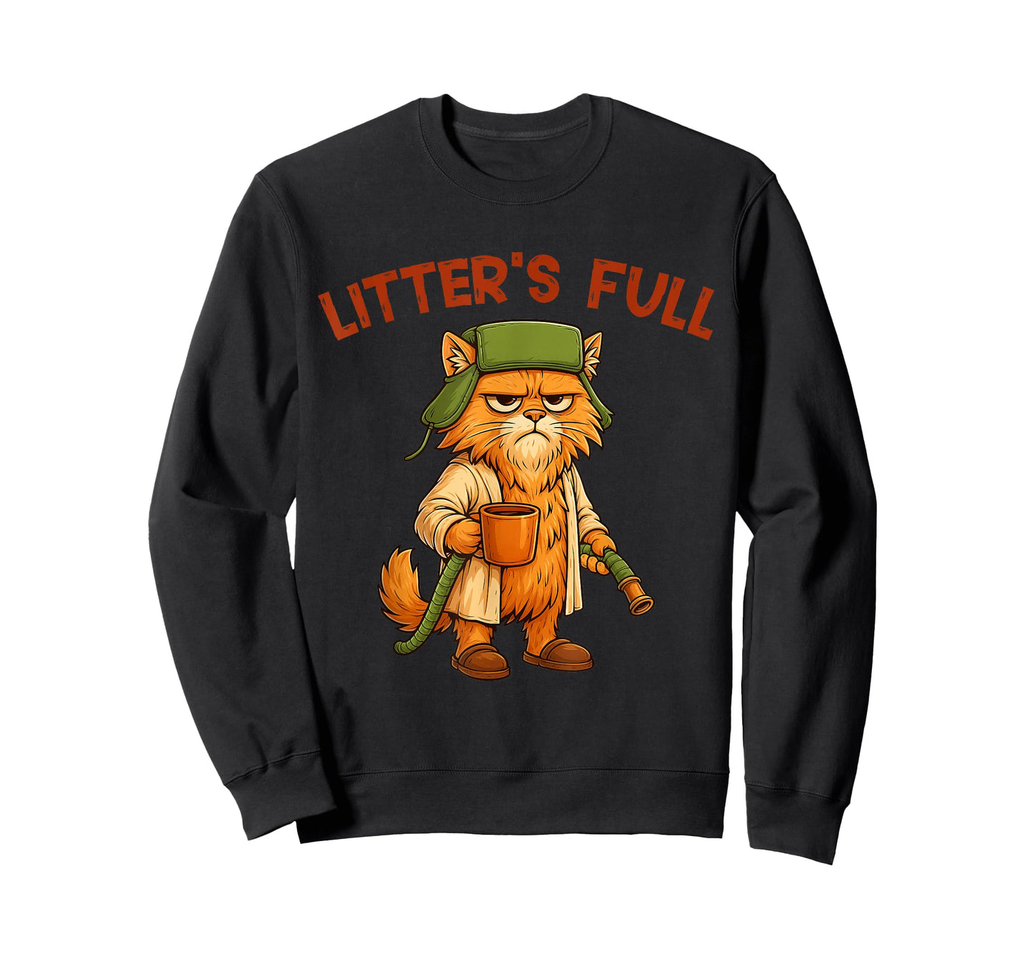 Funny Litter’s Full Cat Parody Litter’s Full T-Shirt