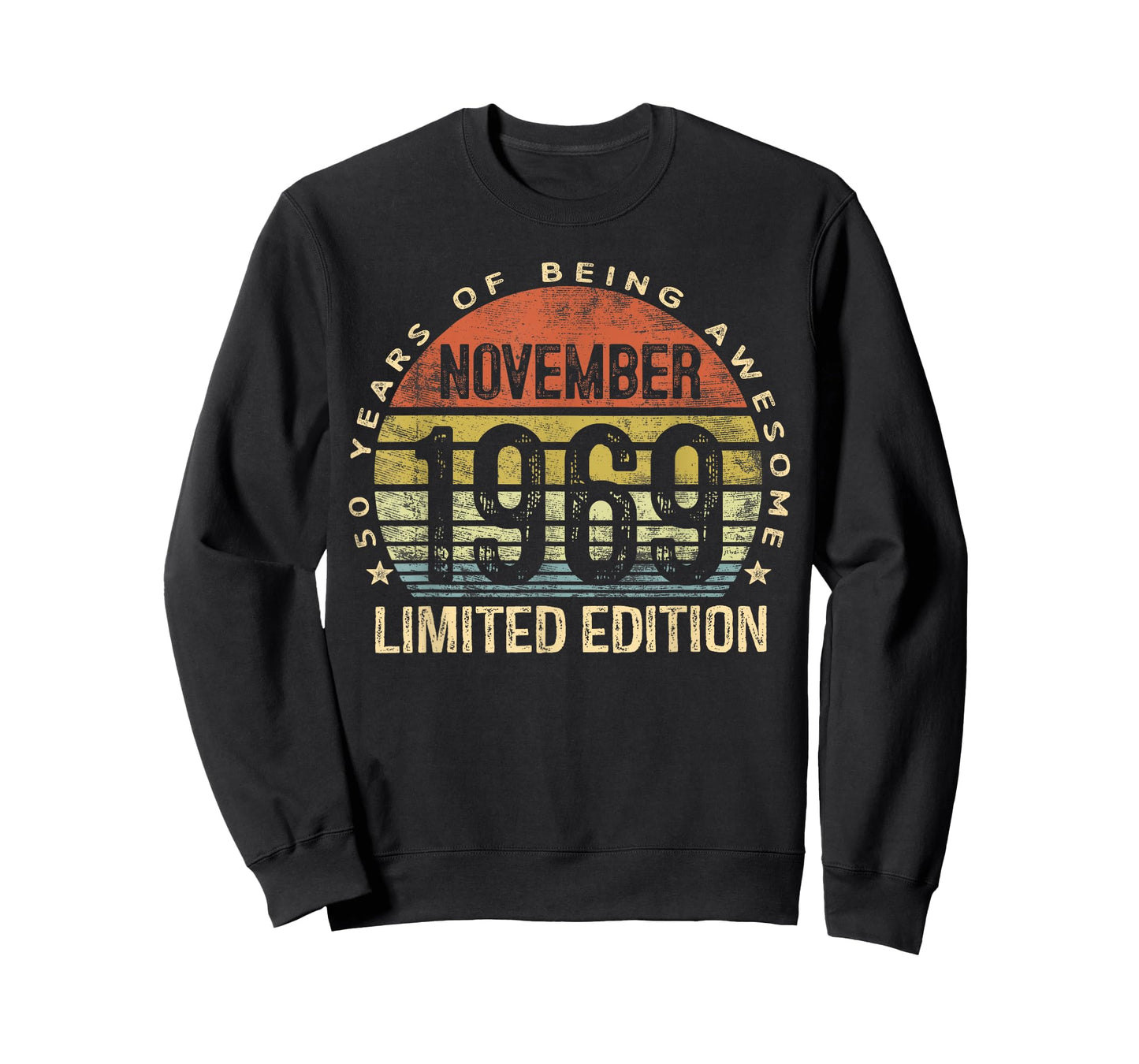 Born November 1969 Limited Edition Bday Gifts 50th Birthday T-Shirt