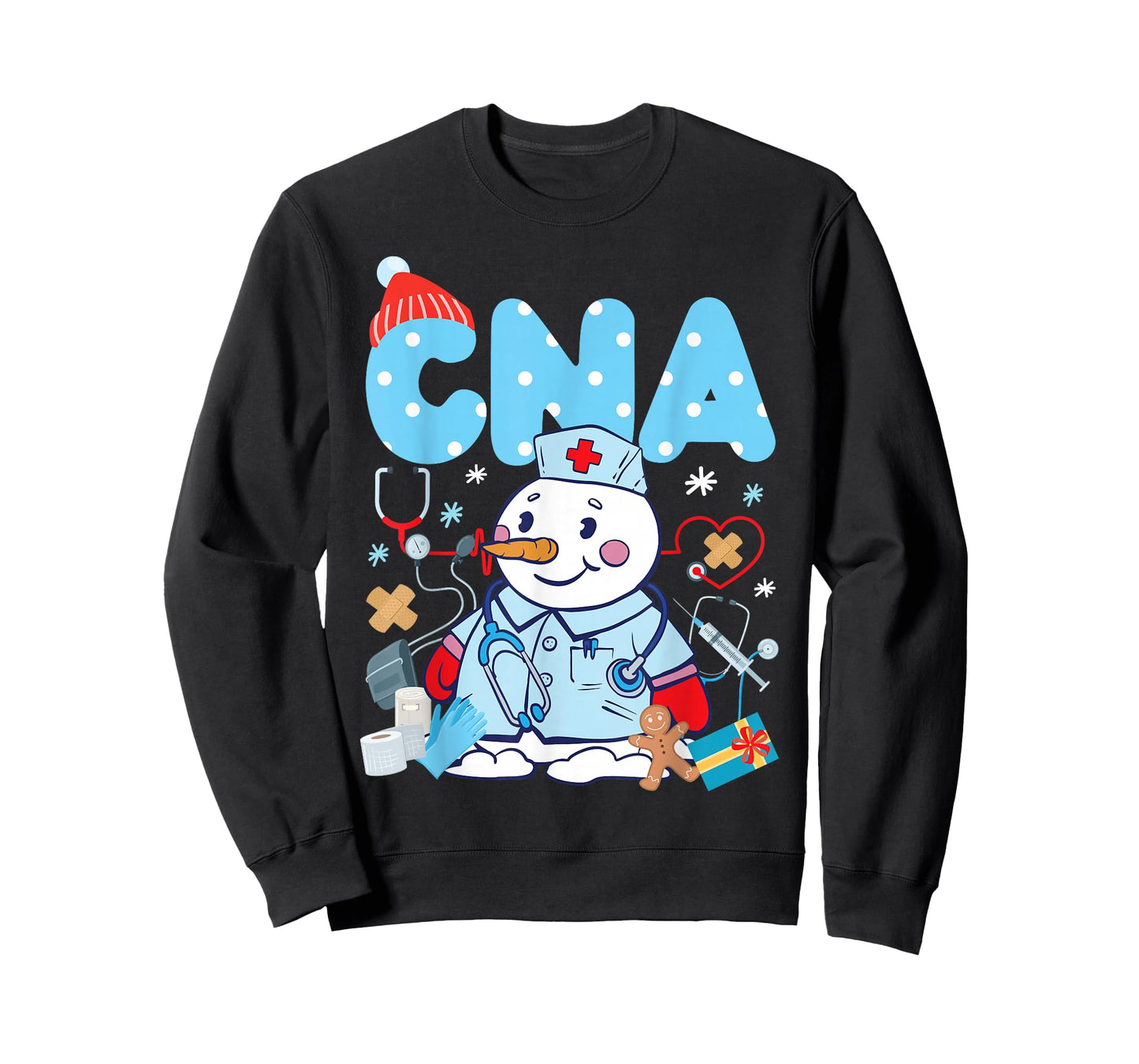 CNA Nurse Certified Nursing Assistant Christmas Cna T-Shirt