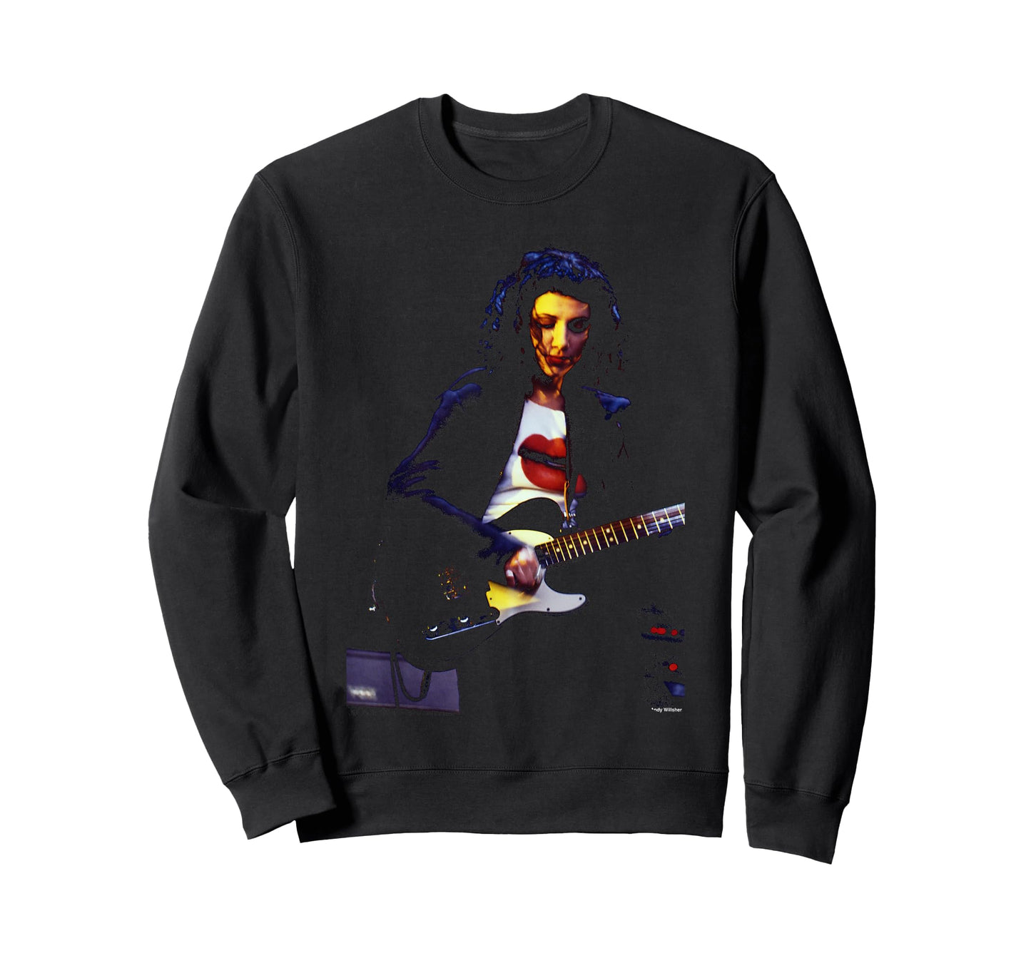 PJ Harvey Live Guitar Photo By Andy Willsher T-Shirt