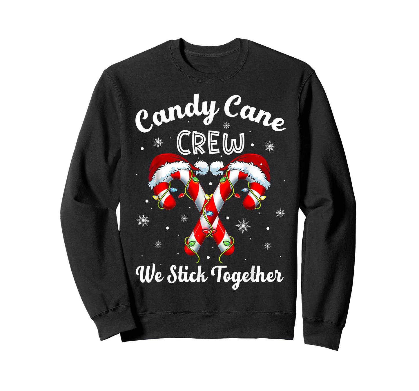 Christmas Candy Cane Heart Holiday Family Matching Pajama T-Shirt