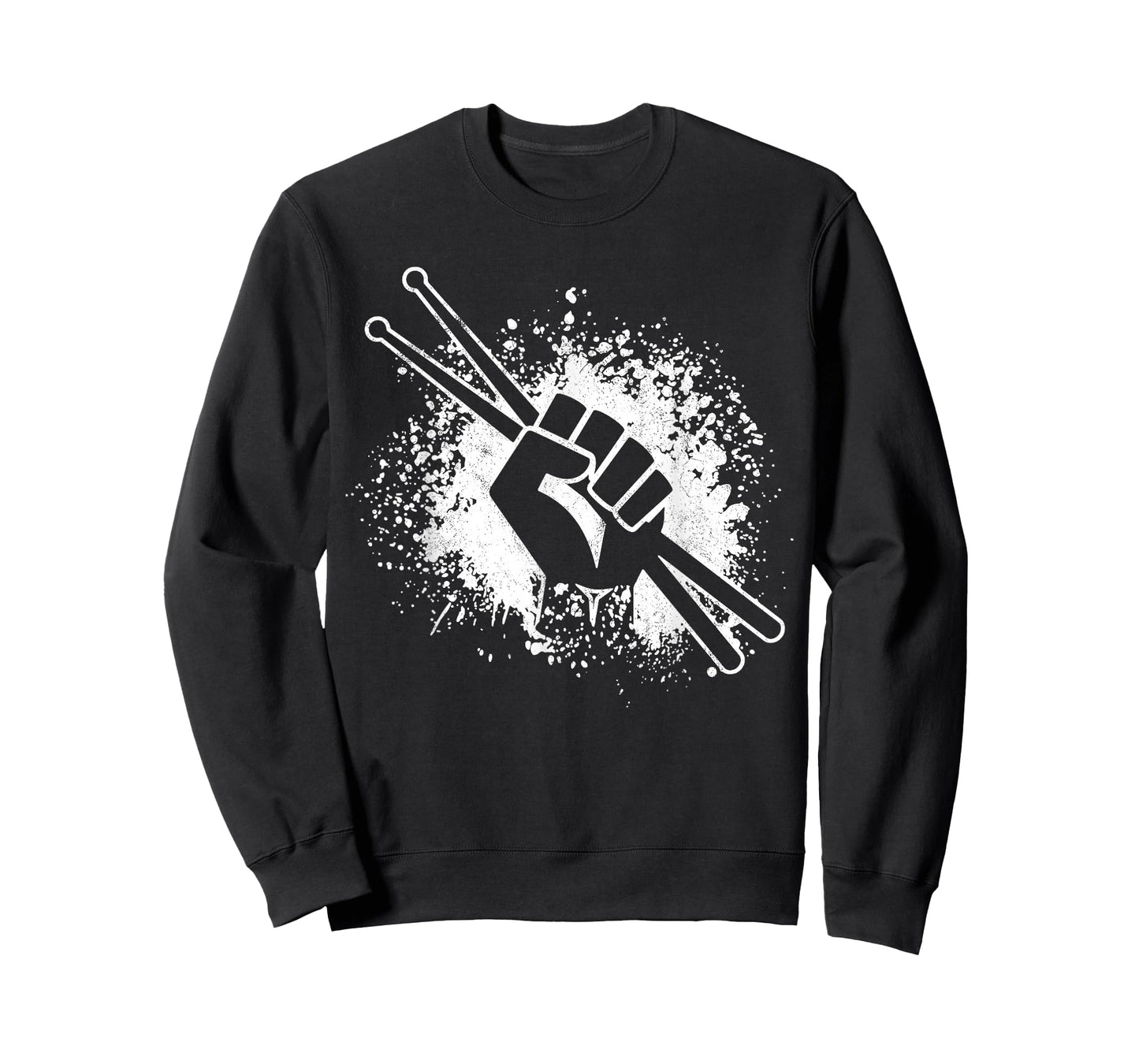 Drummer Gift Drumming Drums Fist Drum Sticks Rock Musician T-Shirt
