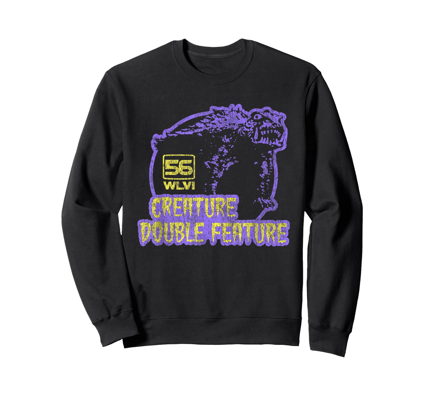Creature Double Feature Retro 1970s T-Shirt