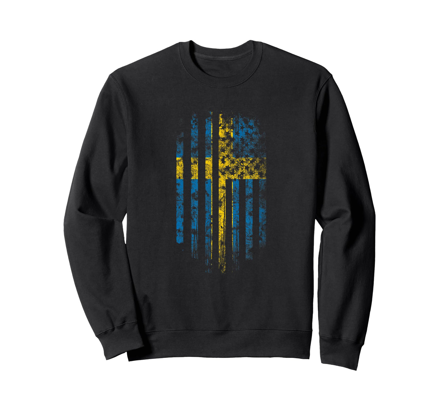 Swedish American Flag - Sweden T-Shirt for Women Kids Men