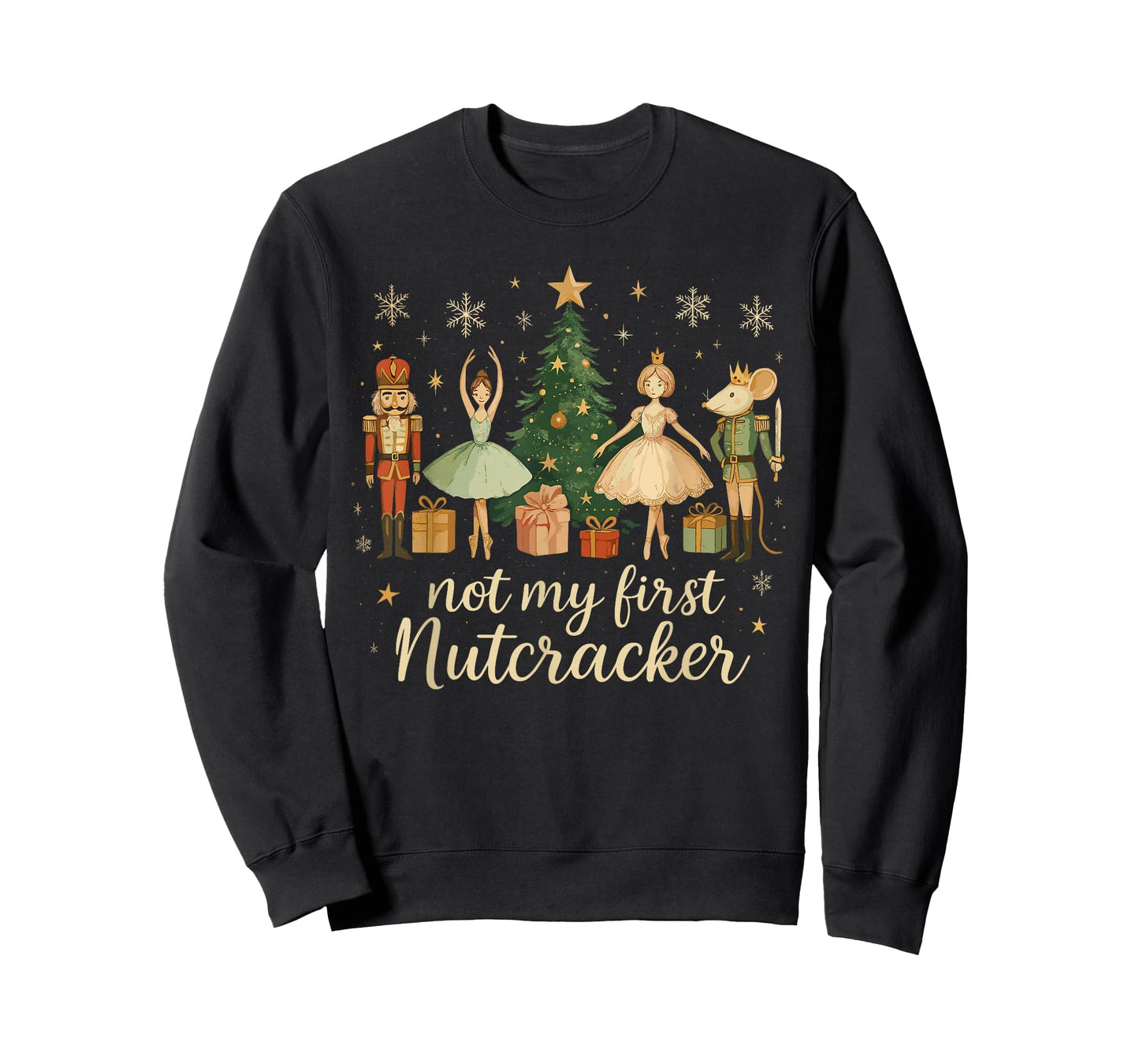 Not My First Nutcracker Sugar Plum Costume, Christmas Ballet T-Shirt