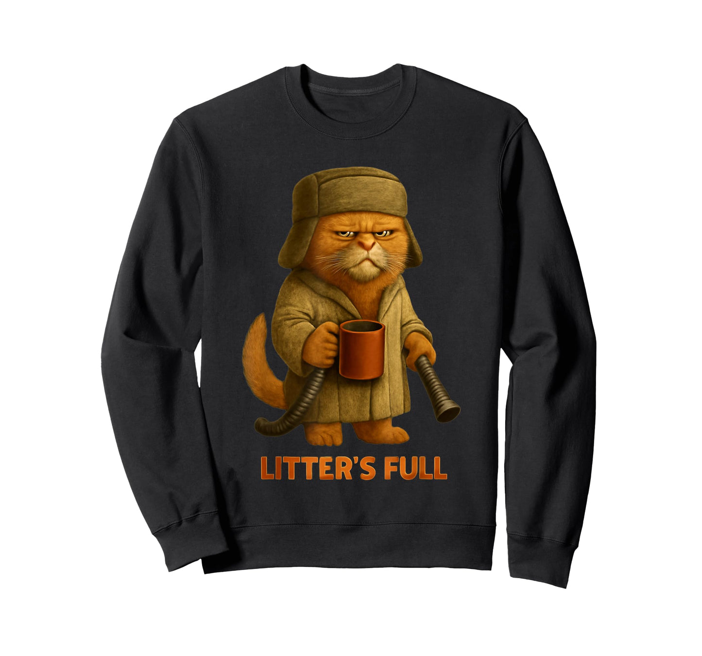 Litter’s Full Cat Parody Tee T-Shirt