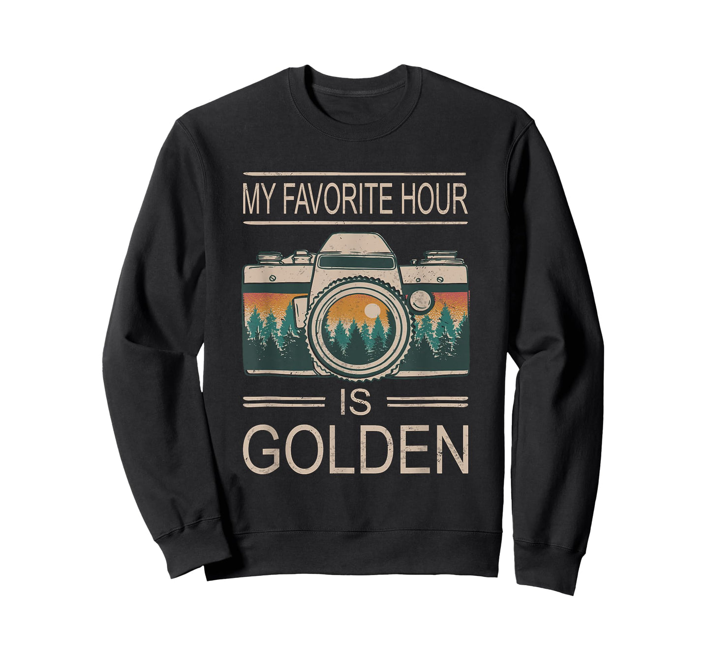 Photographer Golden Hour Camera My Favorite Hour Is Golden T-Shirt