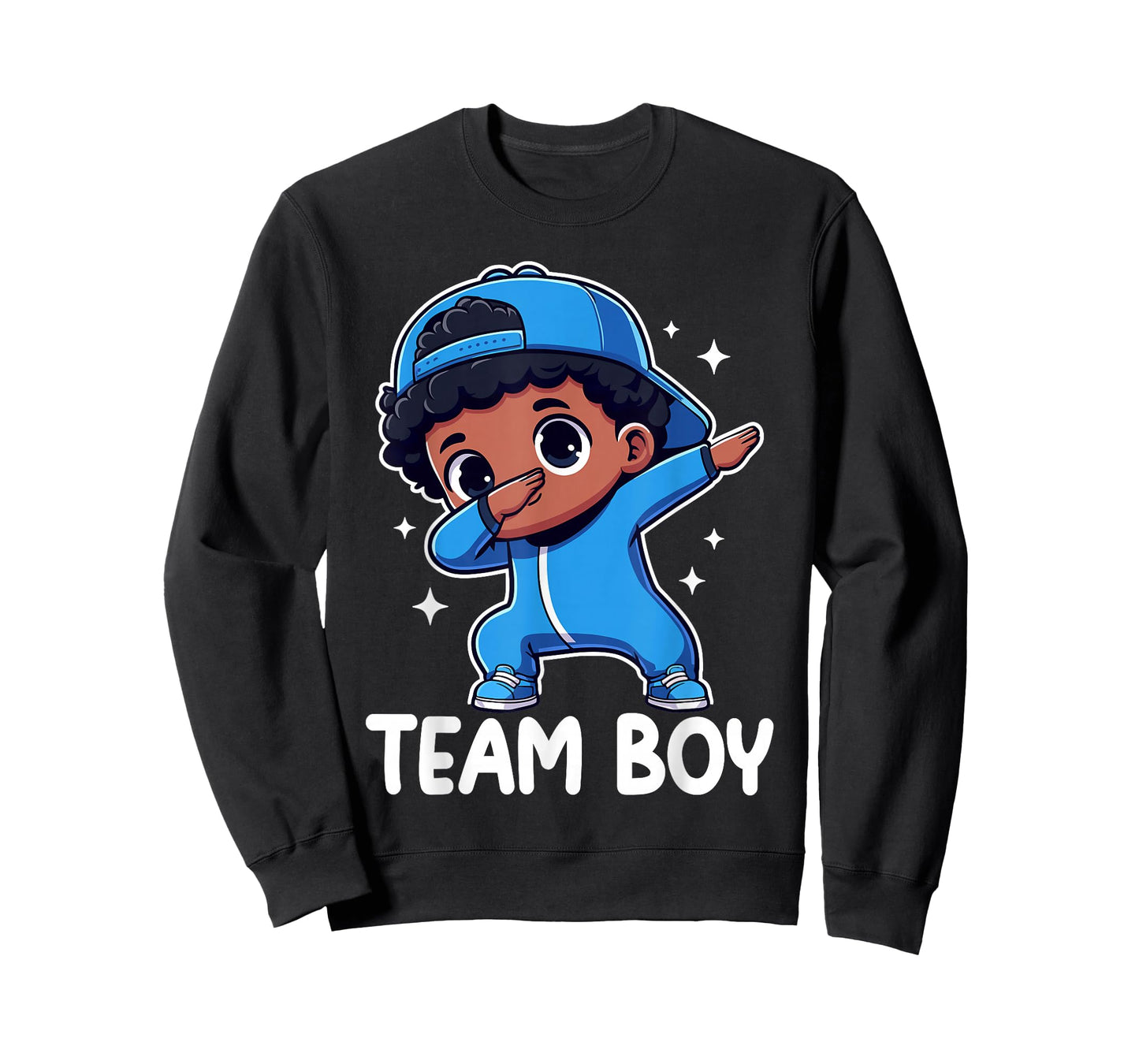 Gender Reveal Party Team Boy Baby Dabbing Announcement T-Shirt