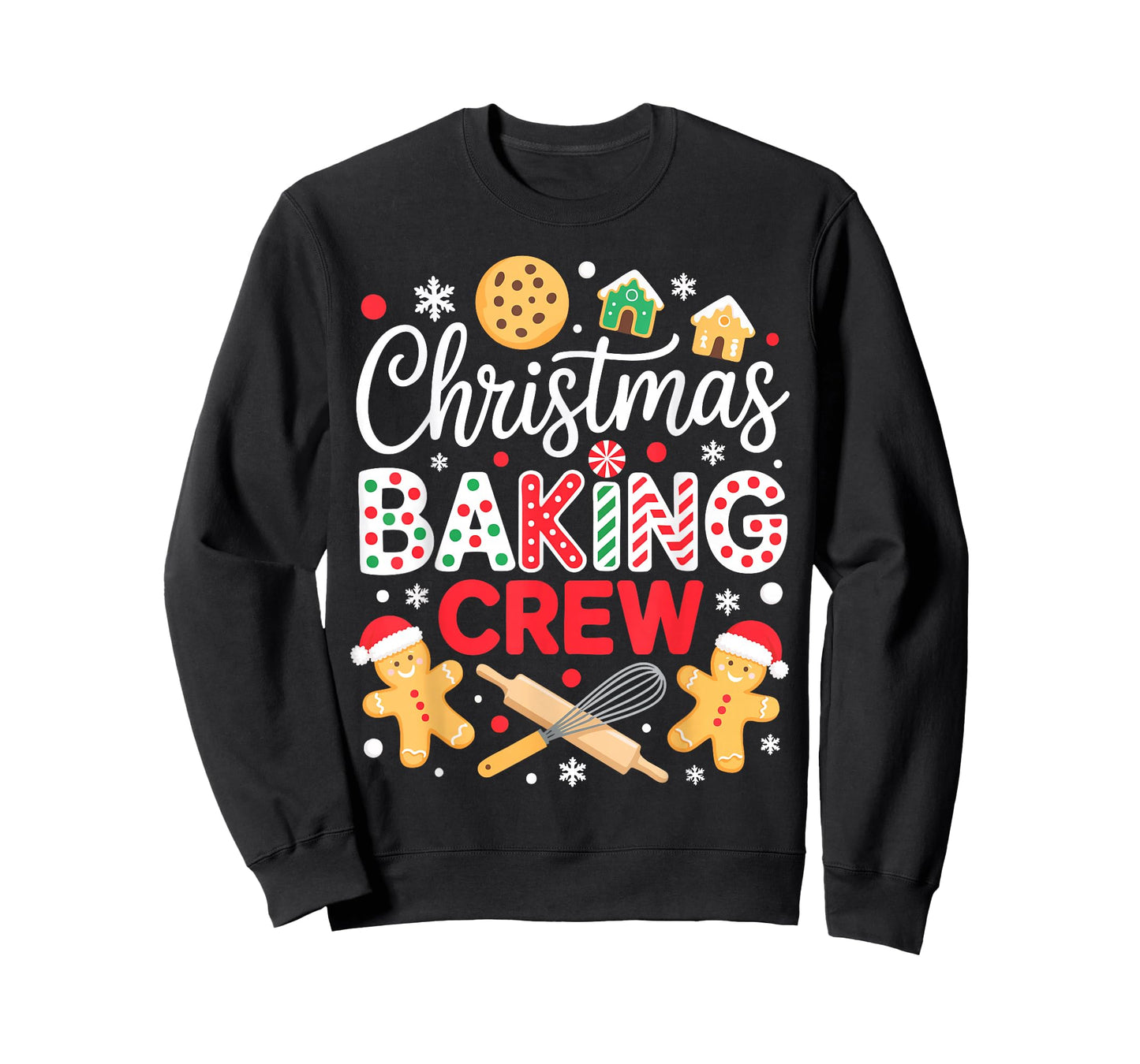 Christmas Baking Crew Shirt Christmas Cookie Men Women Kids T-Shirt