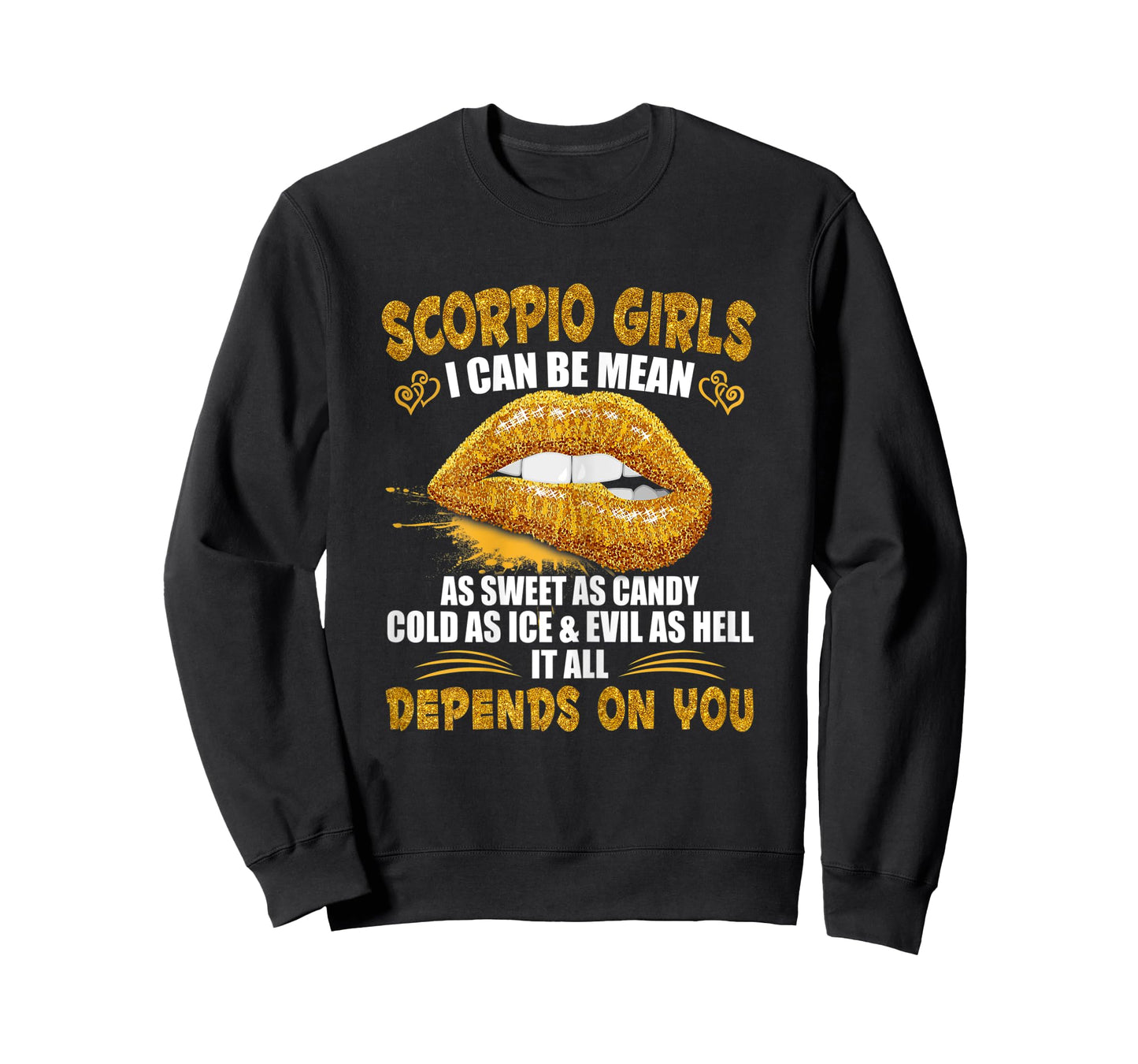 Womens Scorpio Girl I Can Be Mean Saying Birthday Zodiac Girls T-Shirt